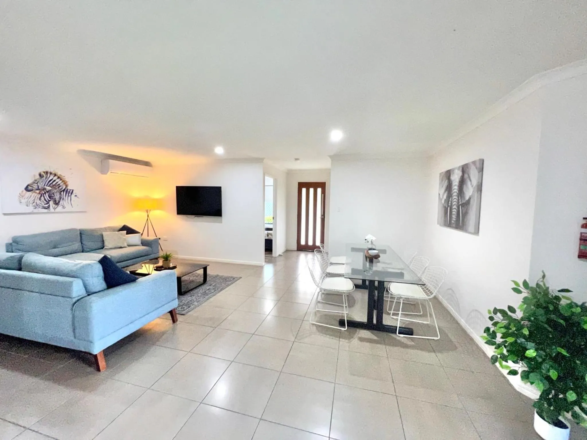 Living room in Bundys Best! Modern Luxury in the heart of town
