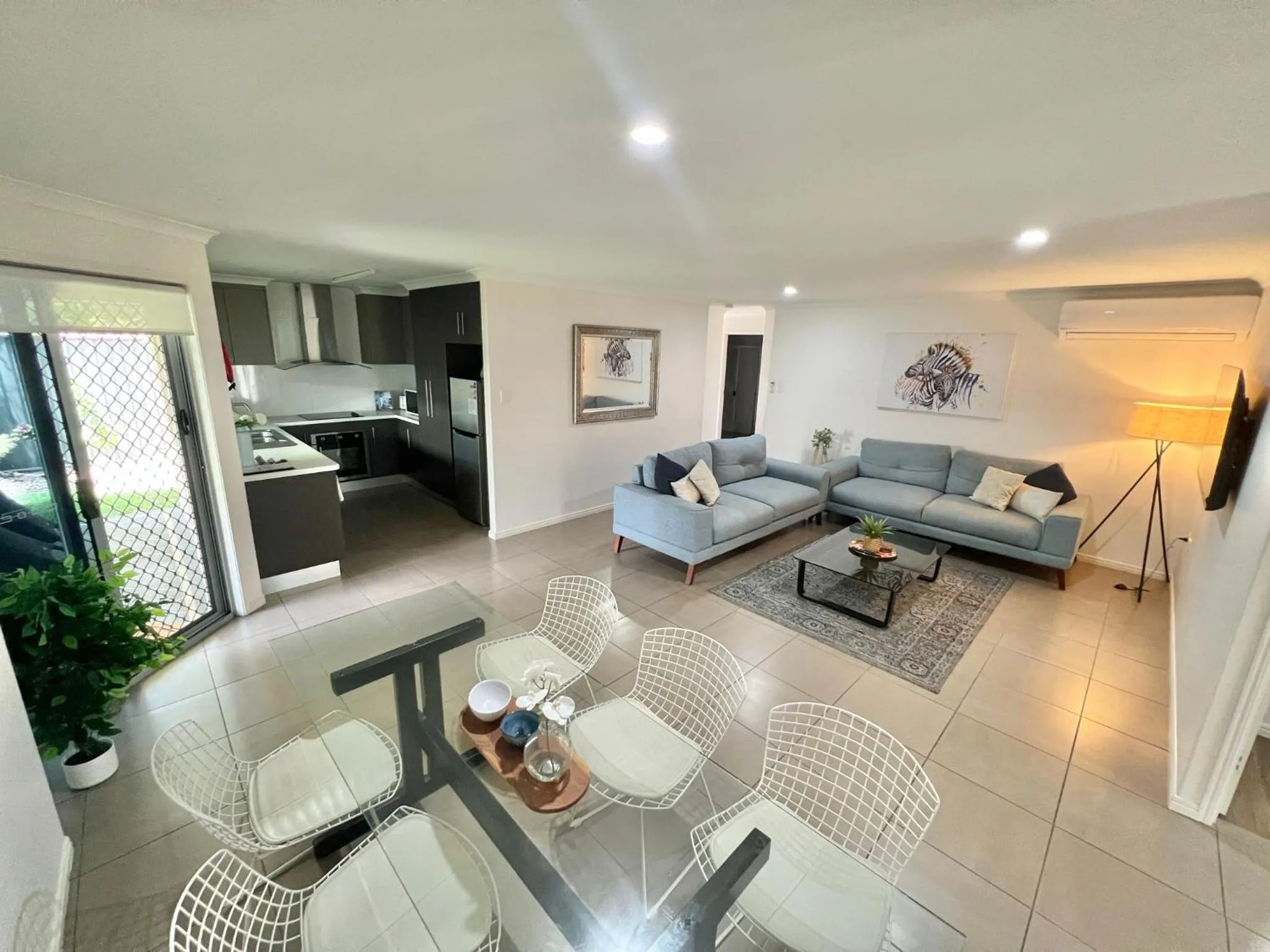 Living room in Bundys Best! Modern Luxury in the heart of town