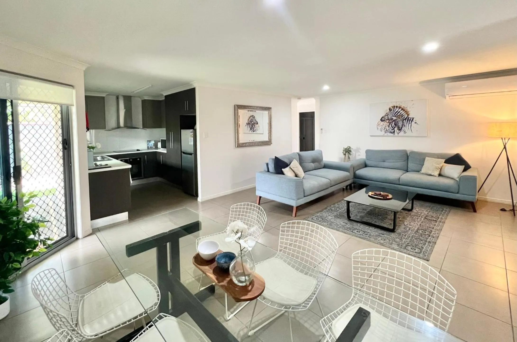Living room in Bundys Best! Modern Luxury in the heart of town
