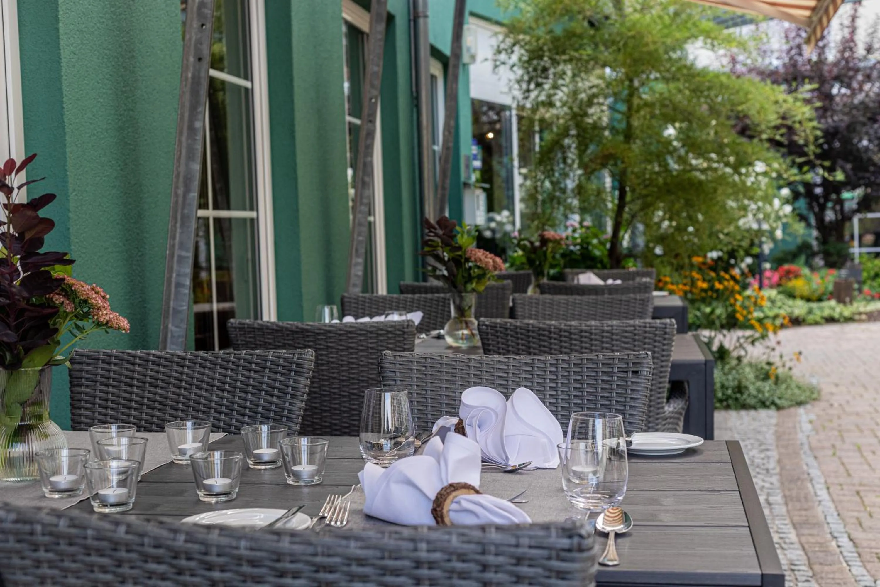 Patio in Schwarzwaldhotel Gengenbach