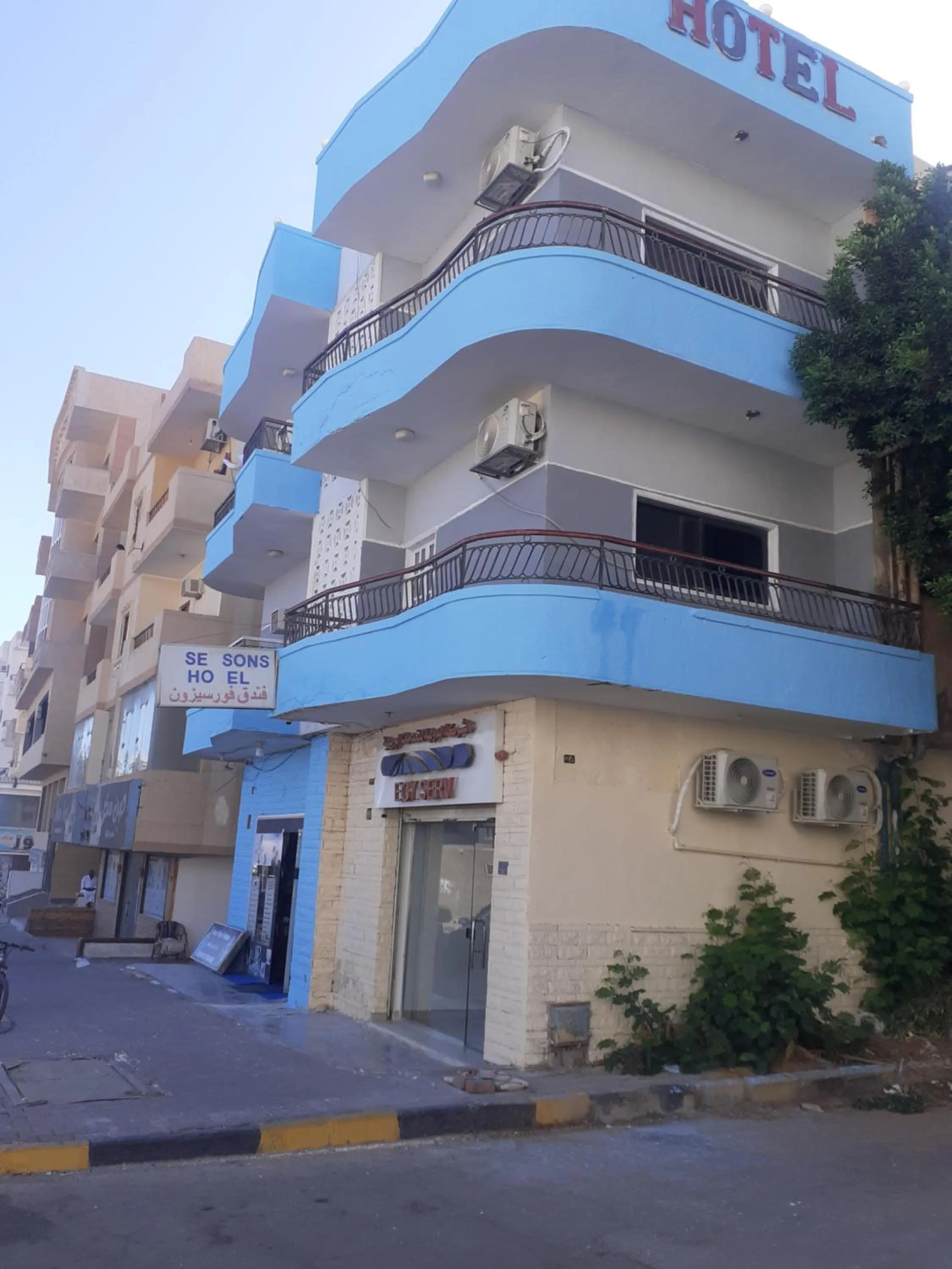 Property building in Four Seasons Hotel