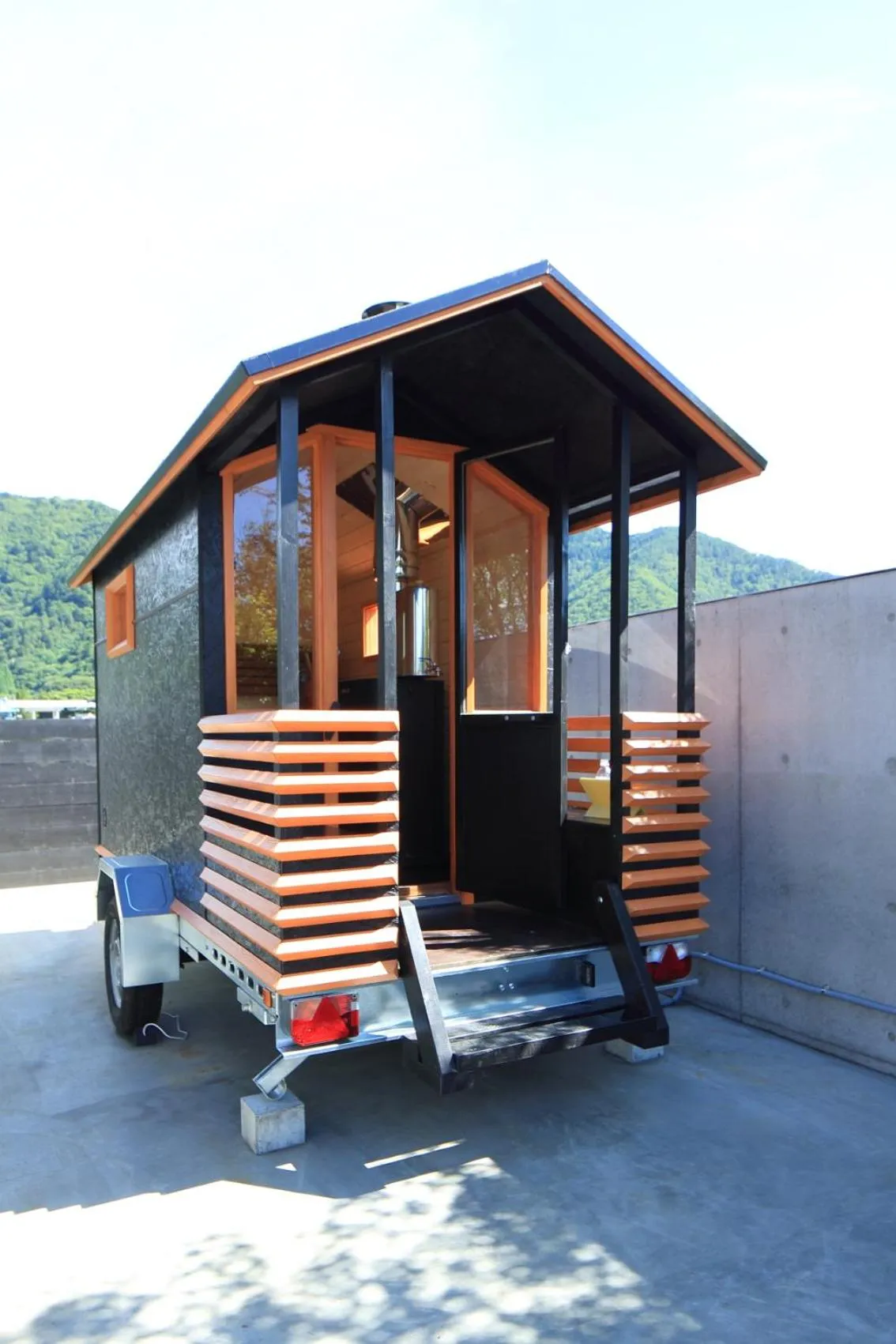 Sauna in abrAsus hotel Fuji