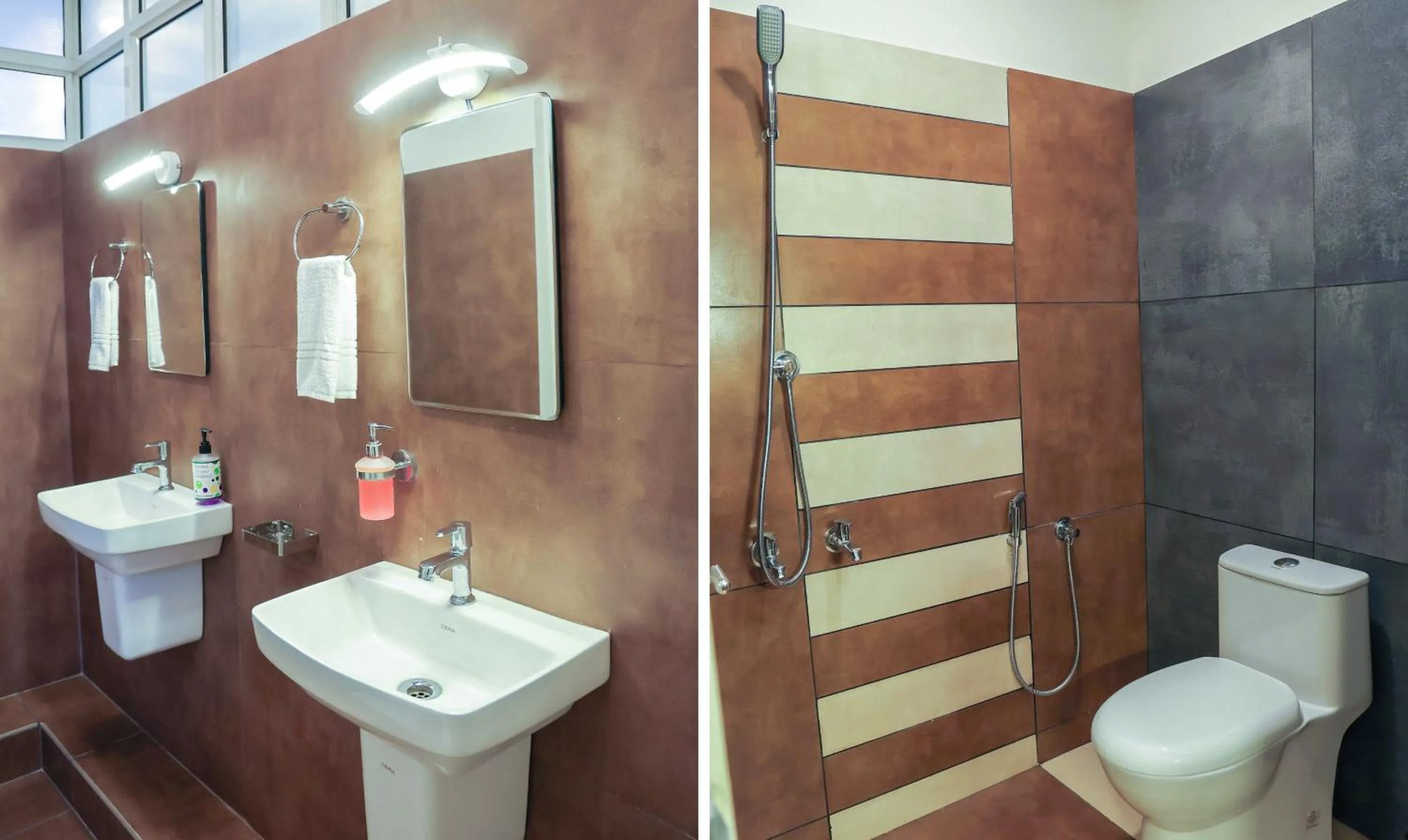 Bathroom in Treebo Golden Terminal, Kochi Airport