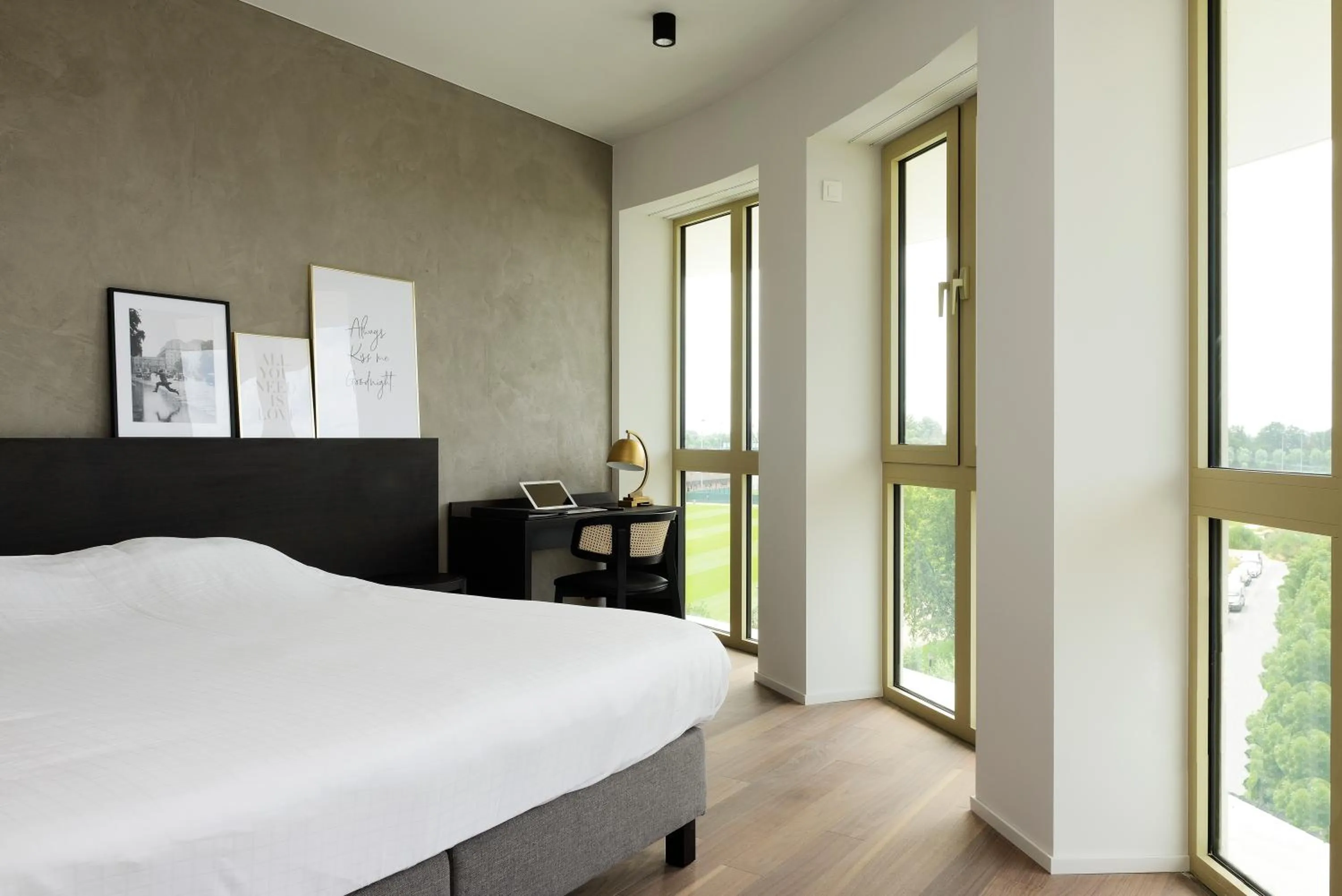 Bed in Parkhotel Waregem