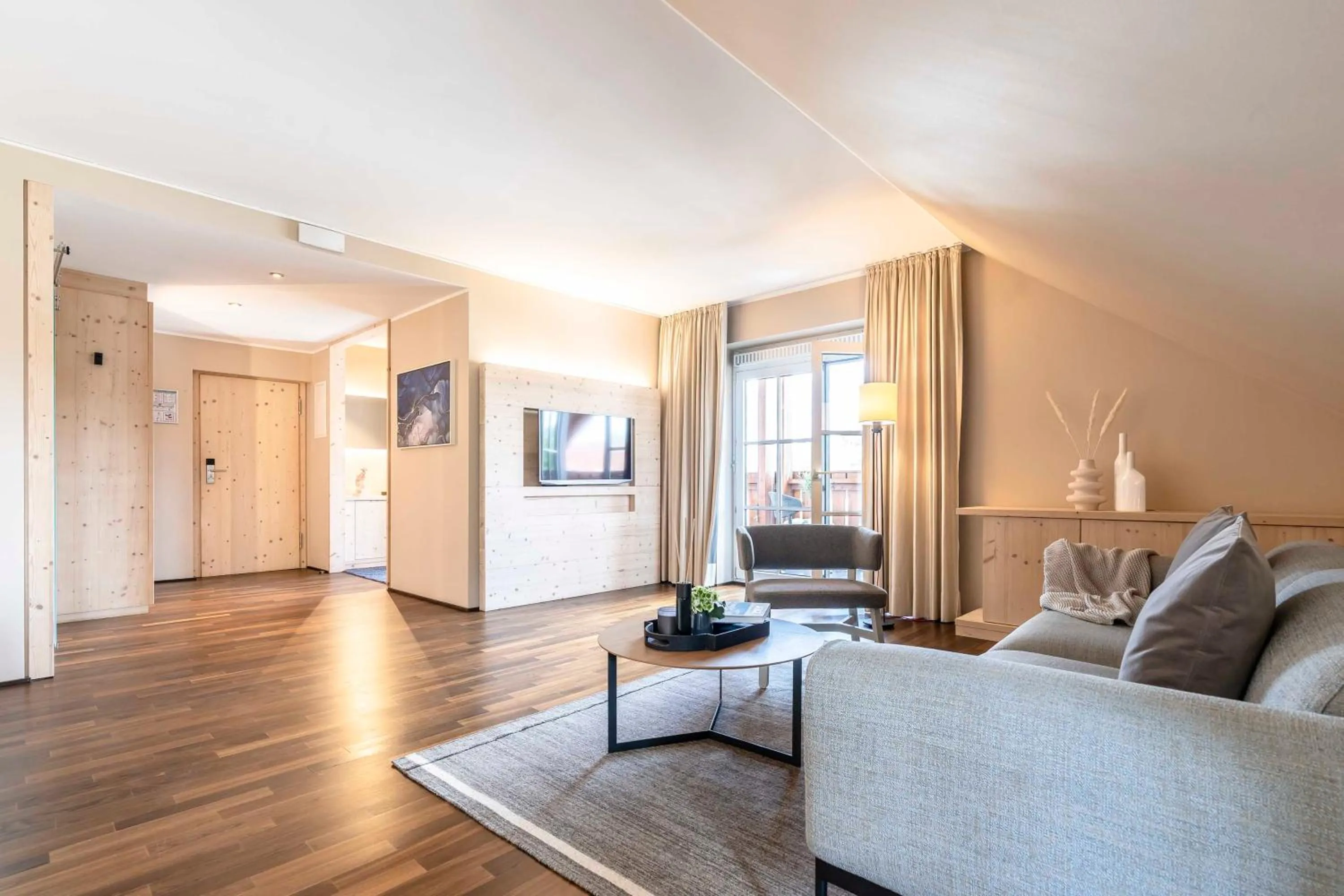 Living room in Feldmochinger Hof