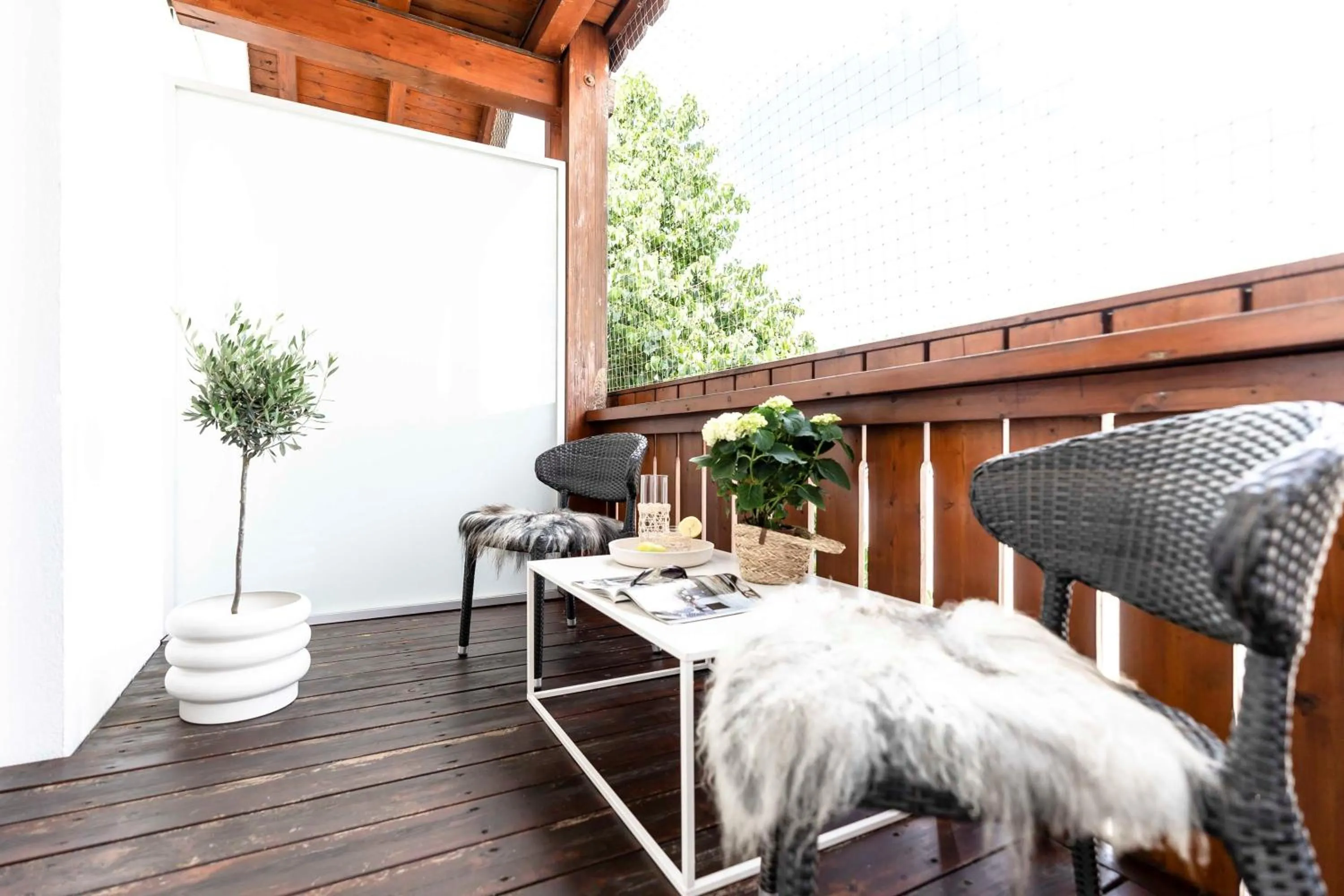 Balcony/Terrace in Feldmochinger Hof