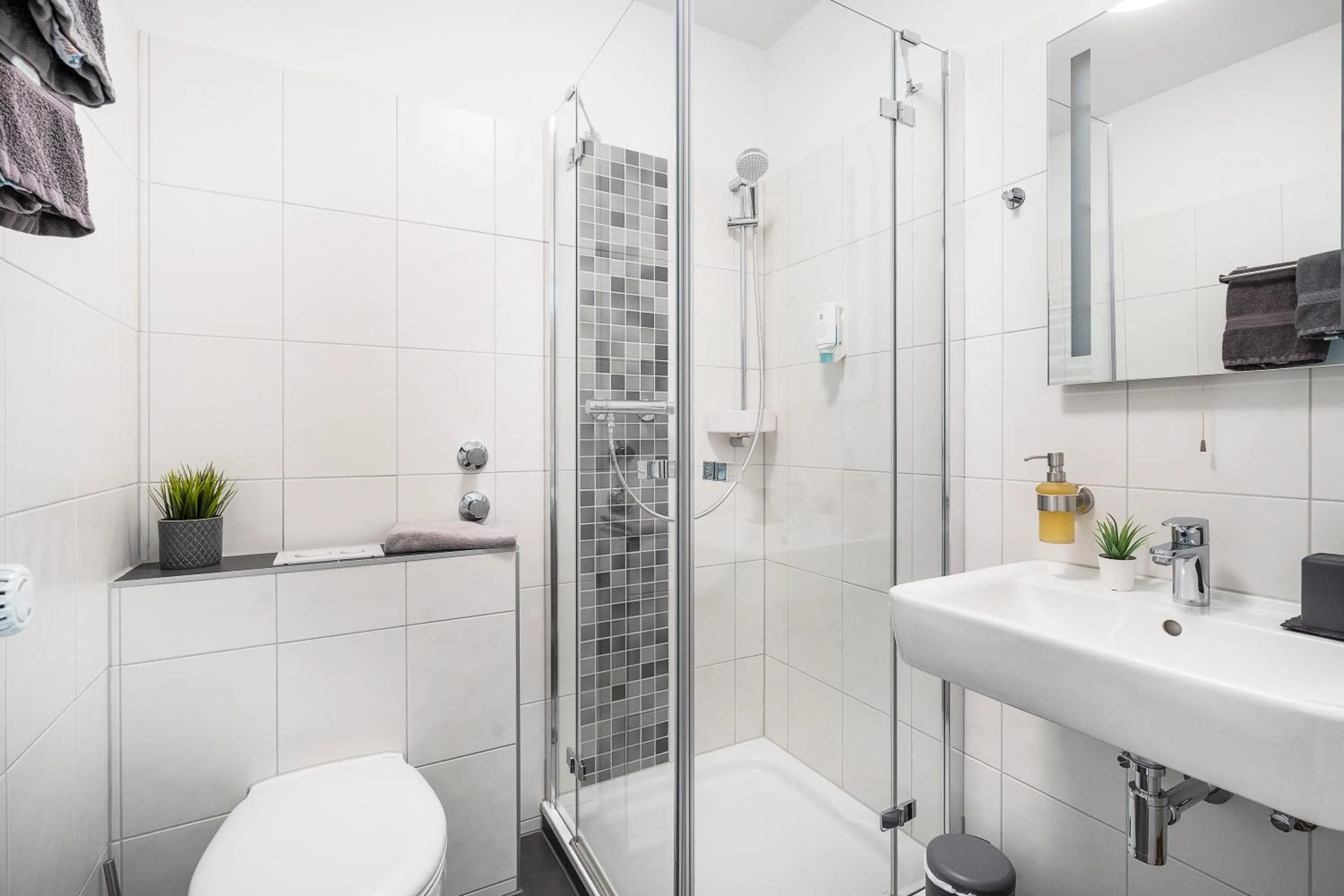 Toilet in Hotel Marktterrassen