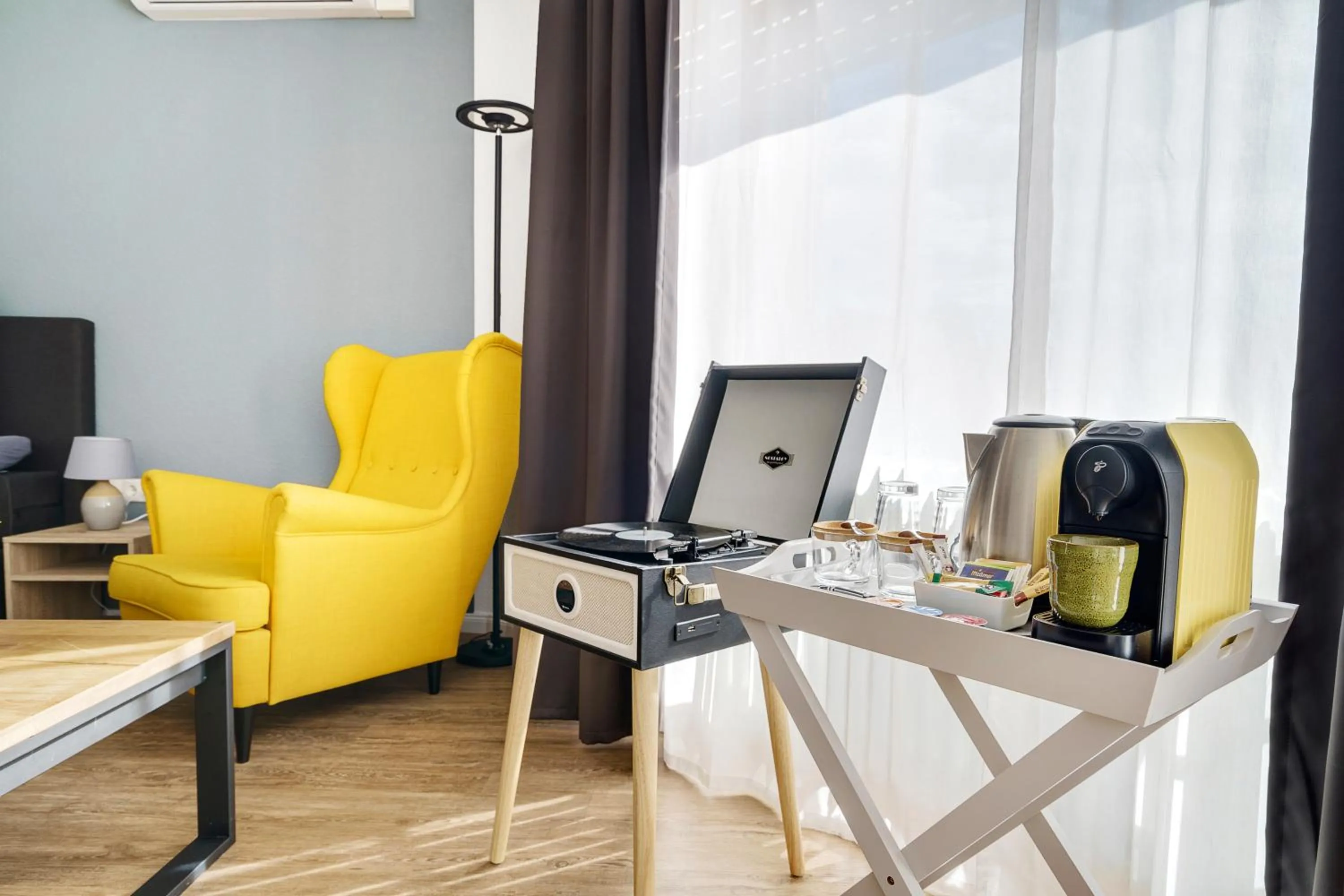 Coffee/tea facilities in Hotel Marktterrassen