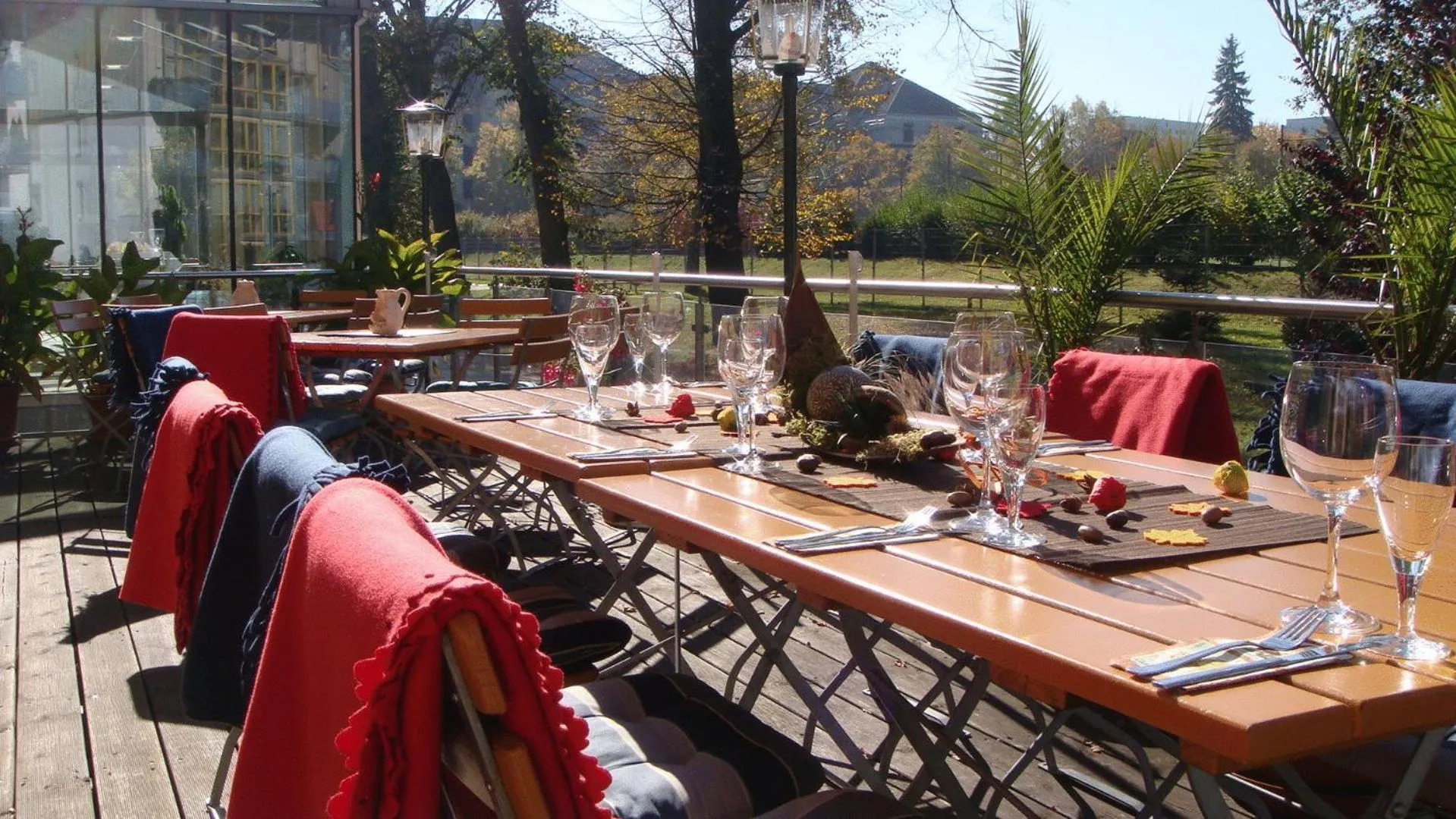 Property building in Hotel Regenbogenhaus