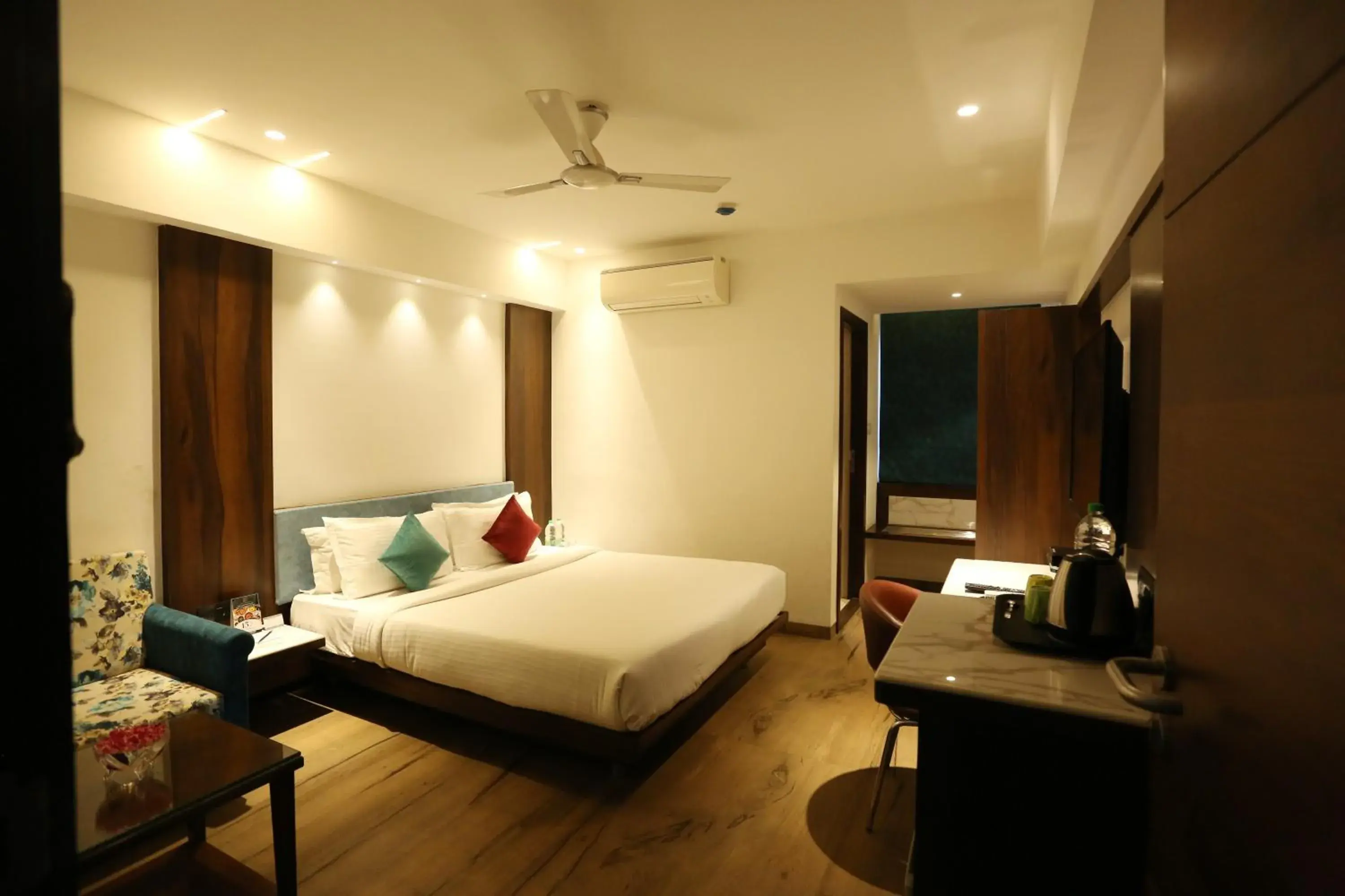 Photo of the whole room, Bed in Alba Premier, Indore Photo of the whole room, Bed in Alba Premier, Indore