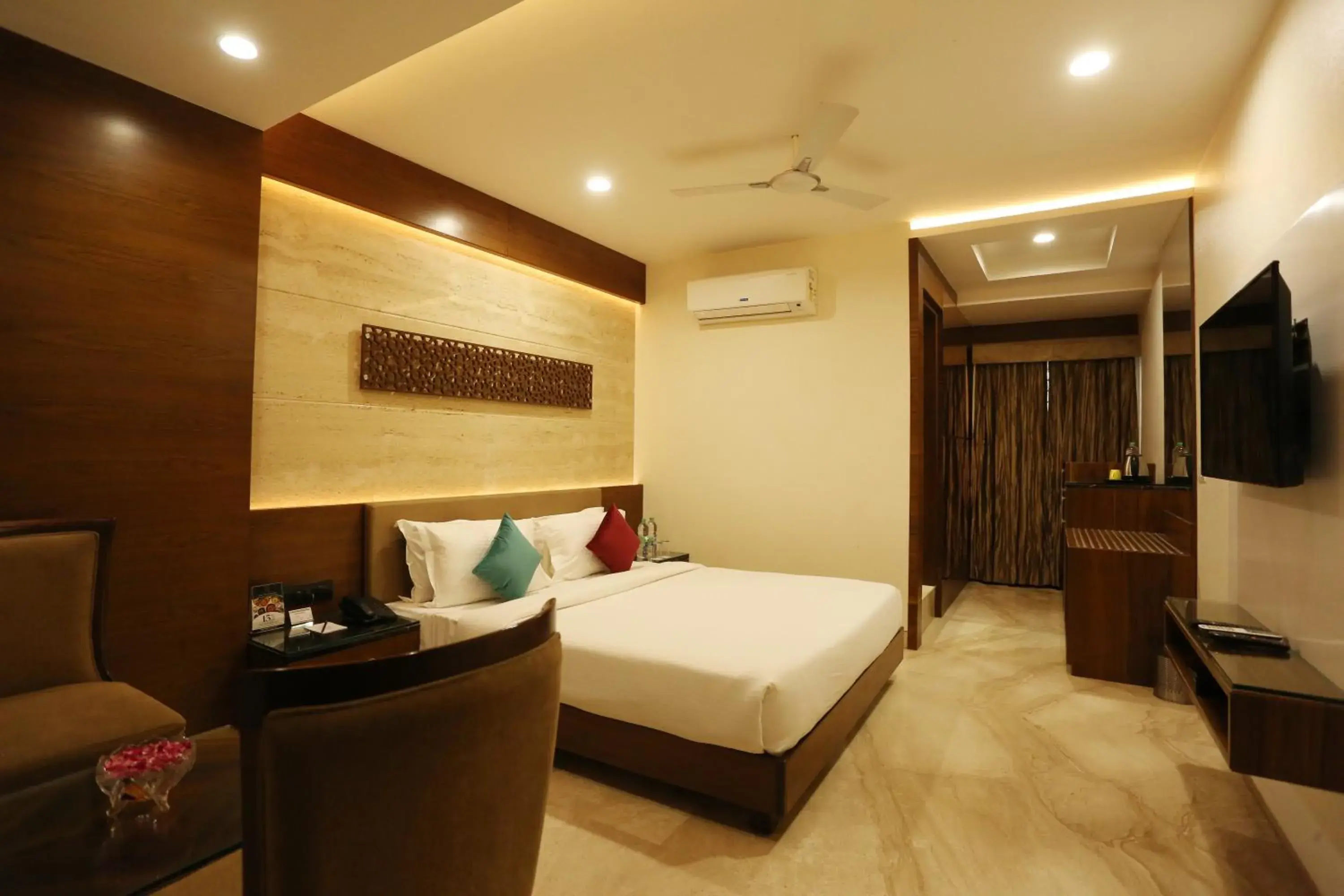 Photo of the whole room, Bed in Alba Premier, Indore Photo of the whole room, Bed in Alba Premier, Indore