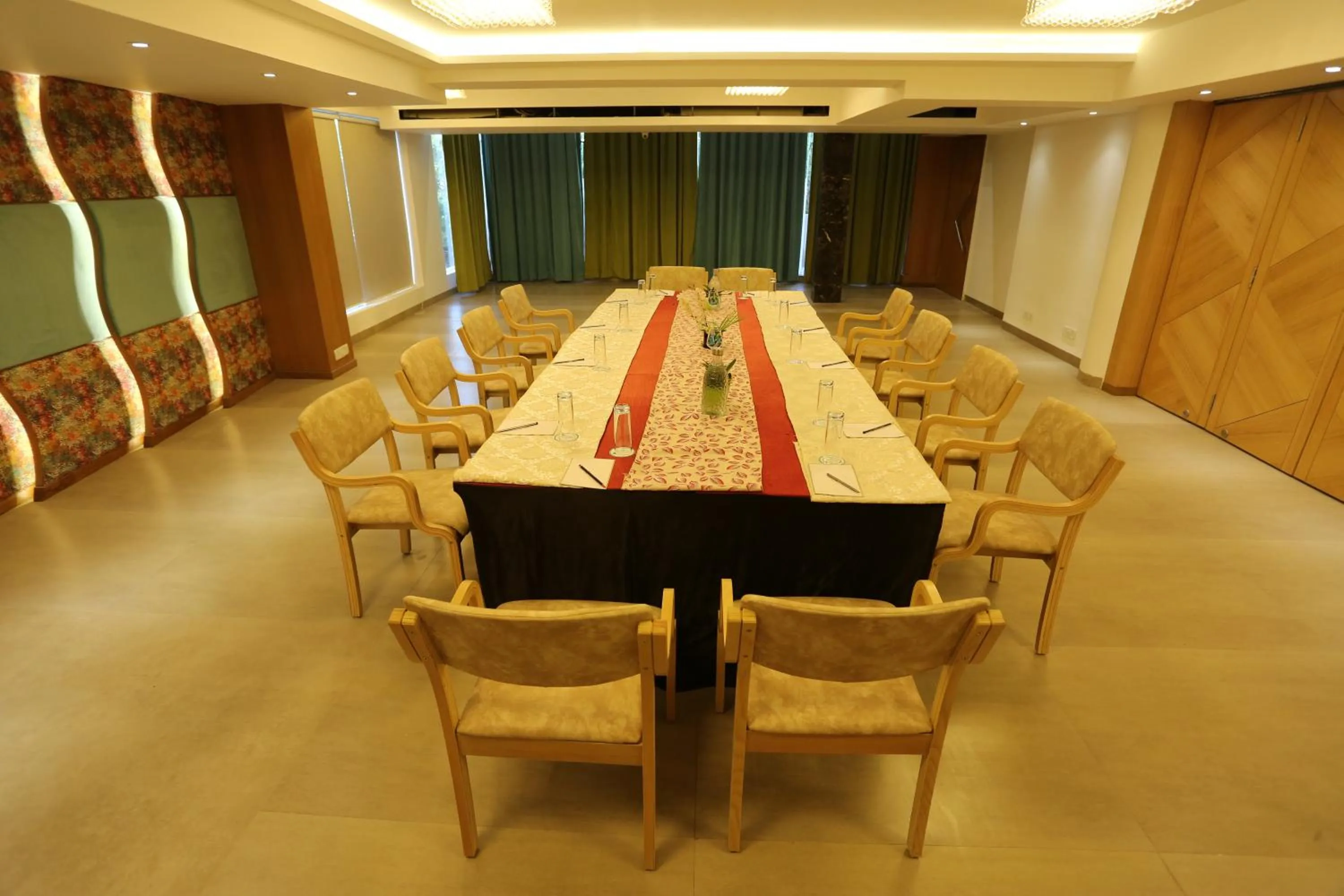 Dining area in Alba Premier, Indore
