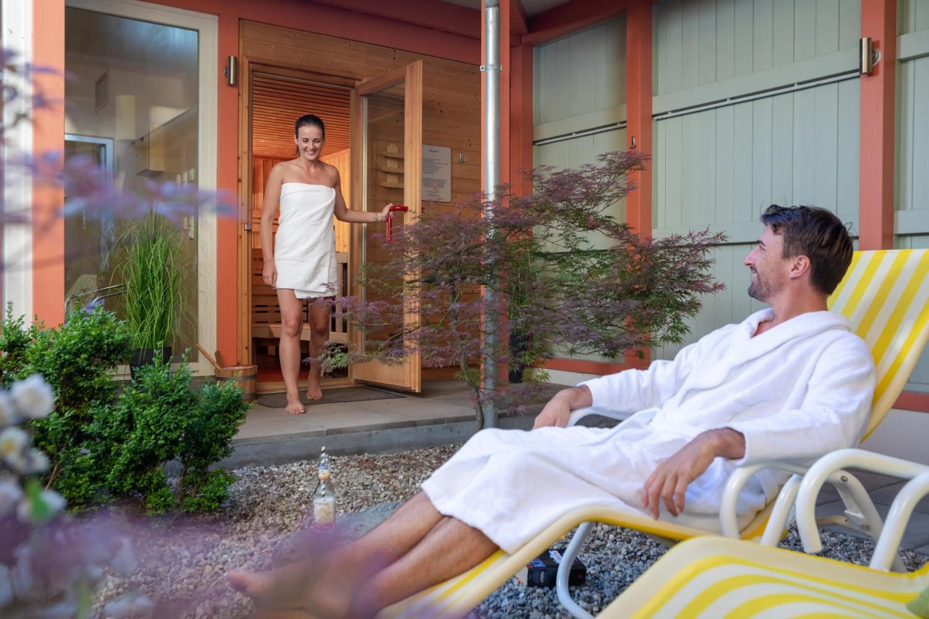 Sauna in JUFA Hotel Nördlingen