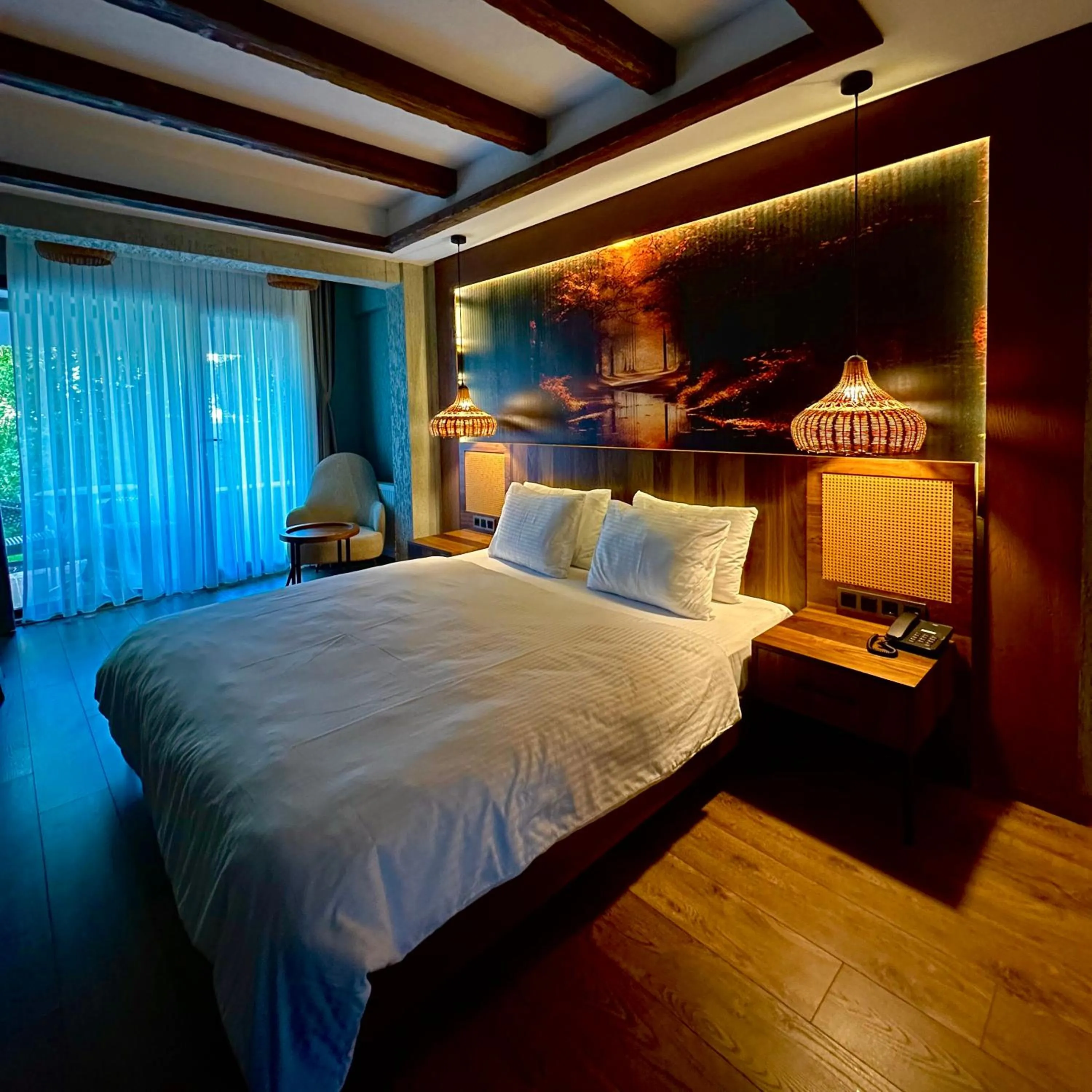 Bed in Villa Siesta Hotel Istanbul Airport
