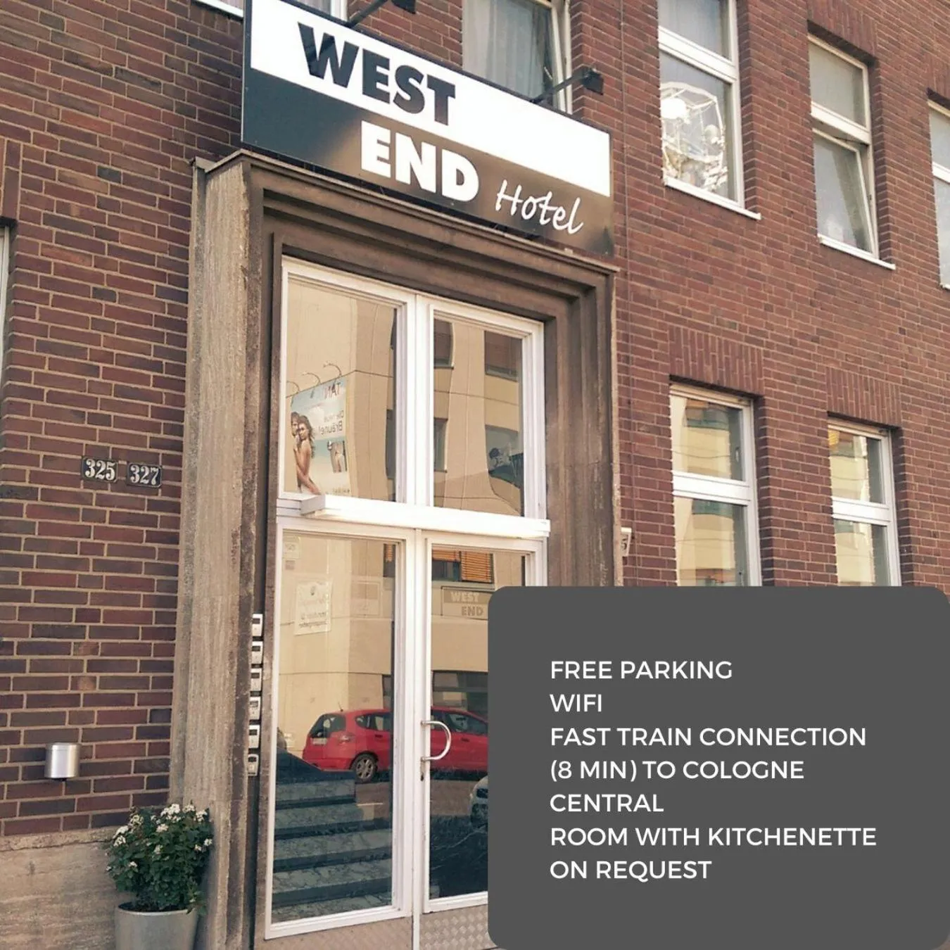 Property building in Hotel Westend