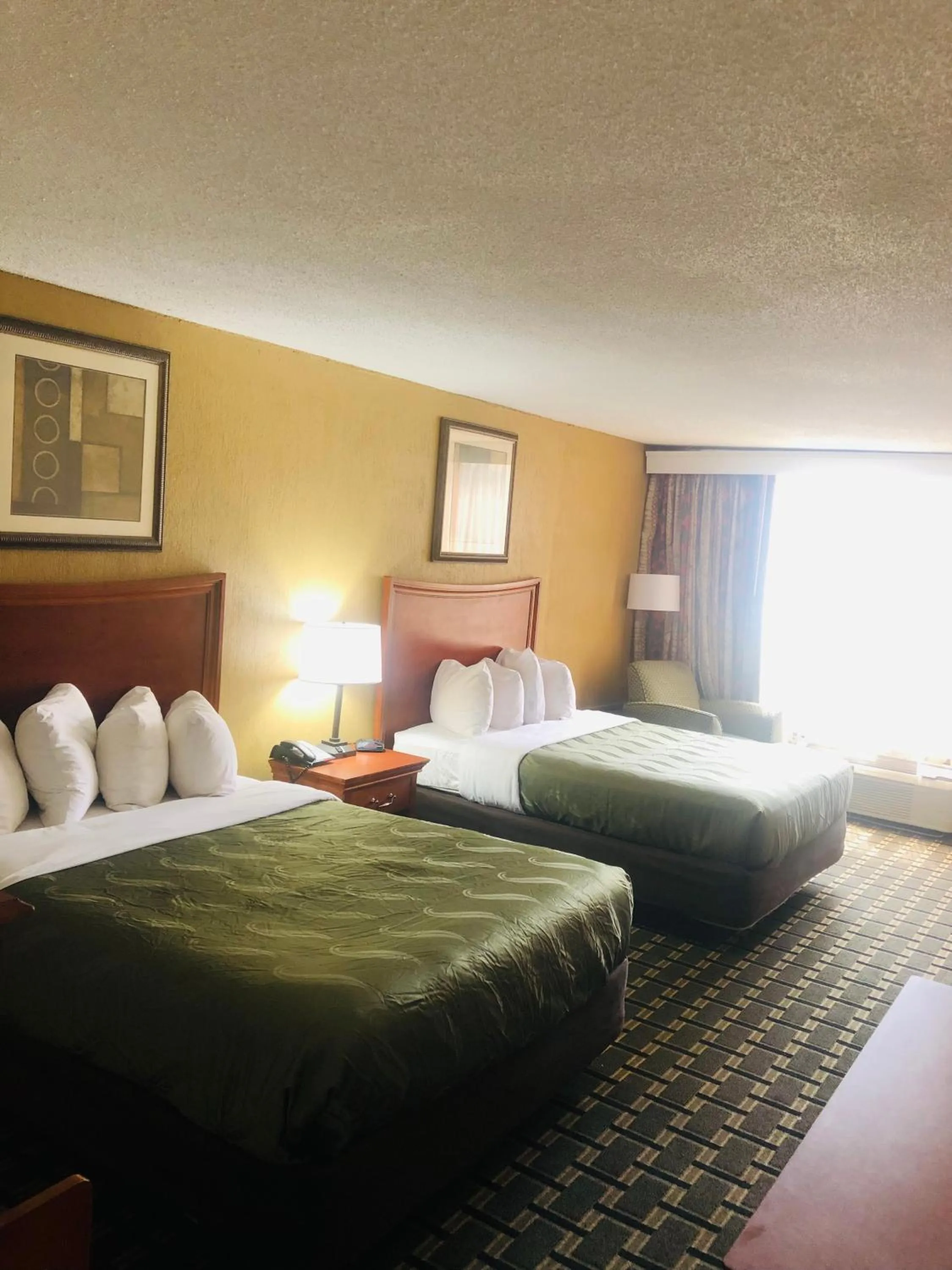 Bed in Quail Inn and Suites - Myrtle Beach
