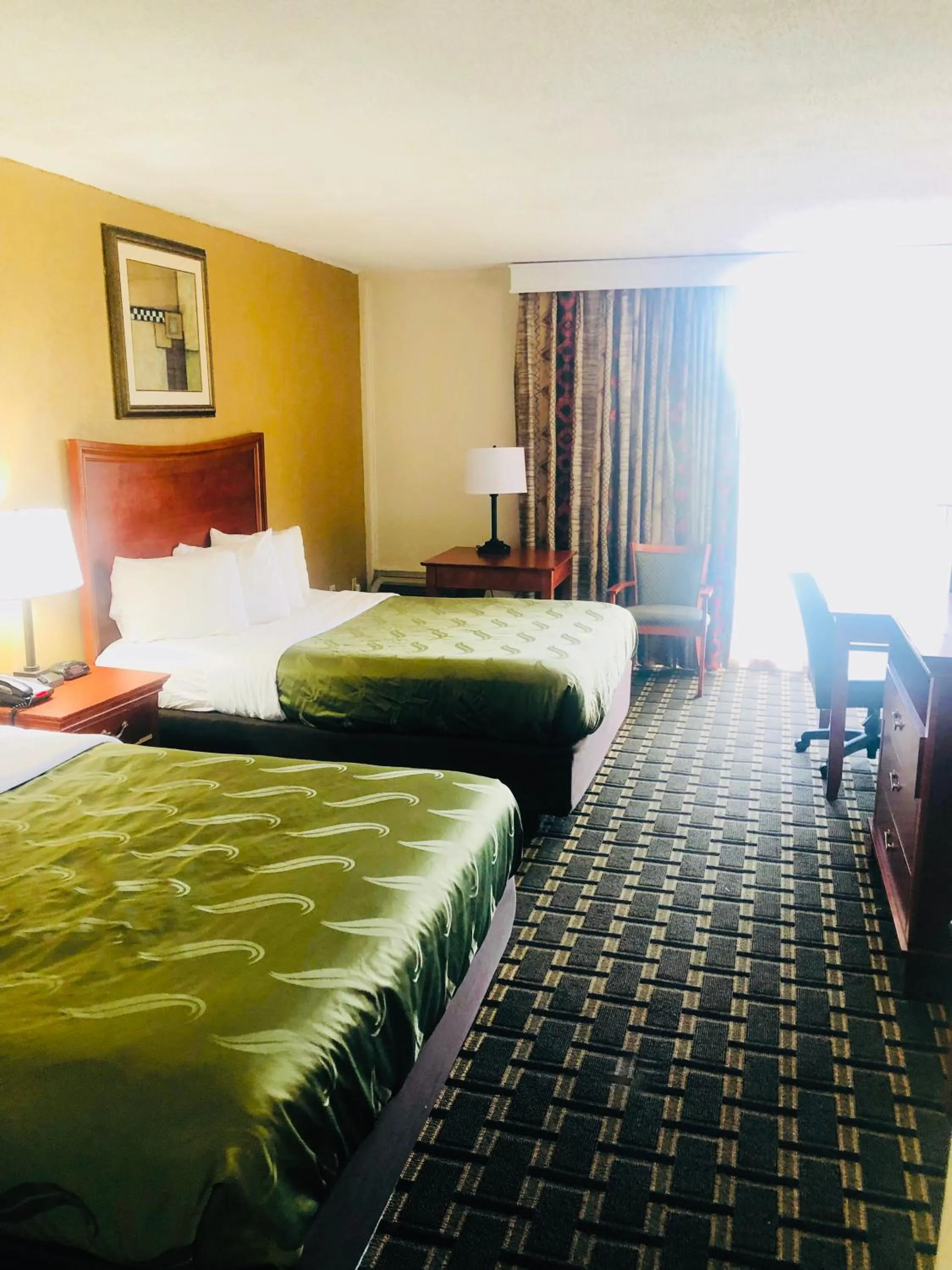 Bed in Quail Inn and Suites - Myrtle Beach