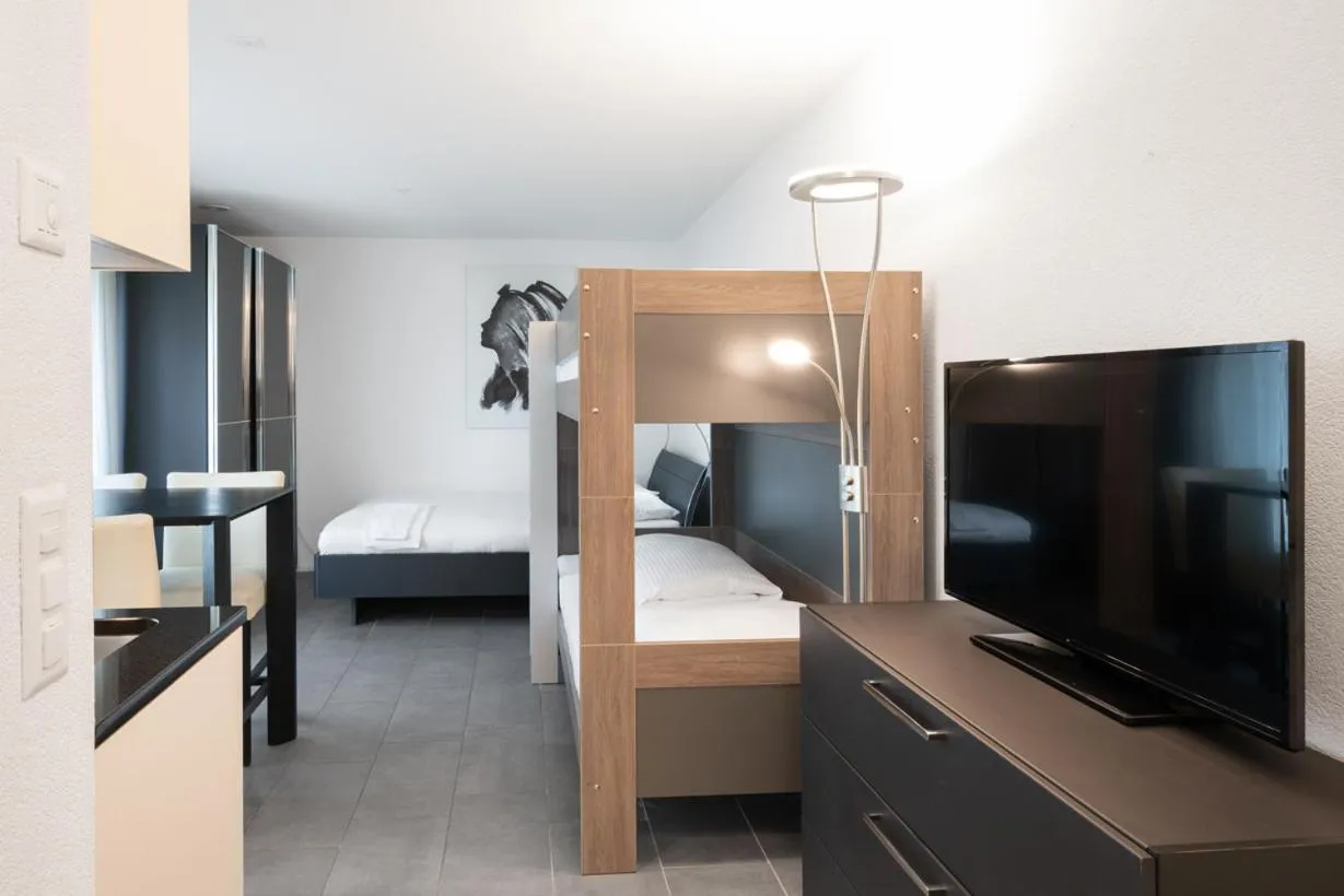 Bed in Studio RAFAEL Interlaken