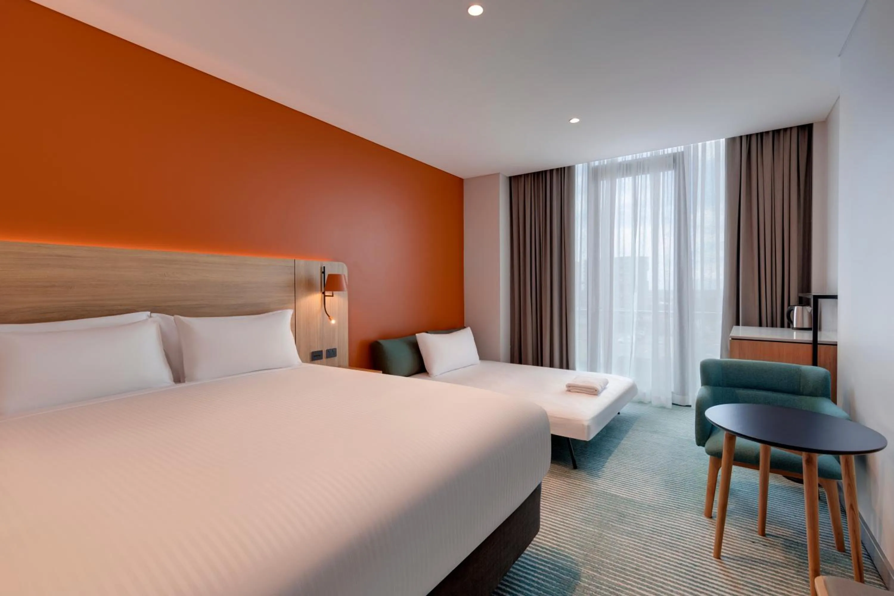 Bedroom, Bed in Travelodge Hotel Hurstville Sydney