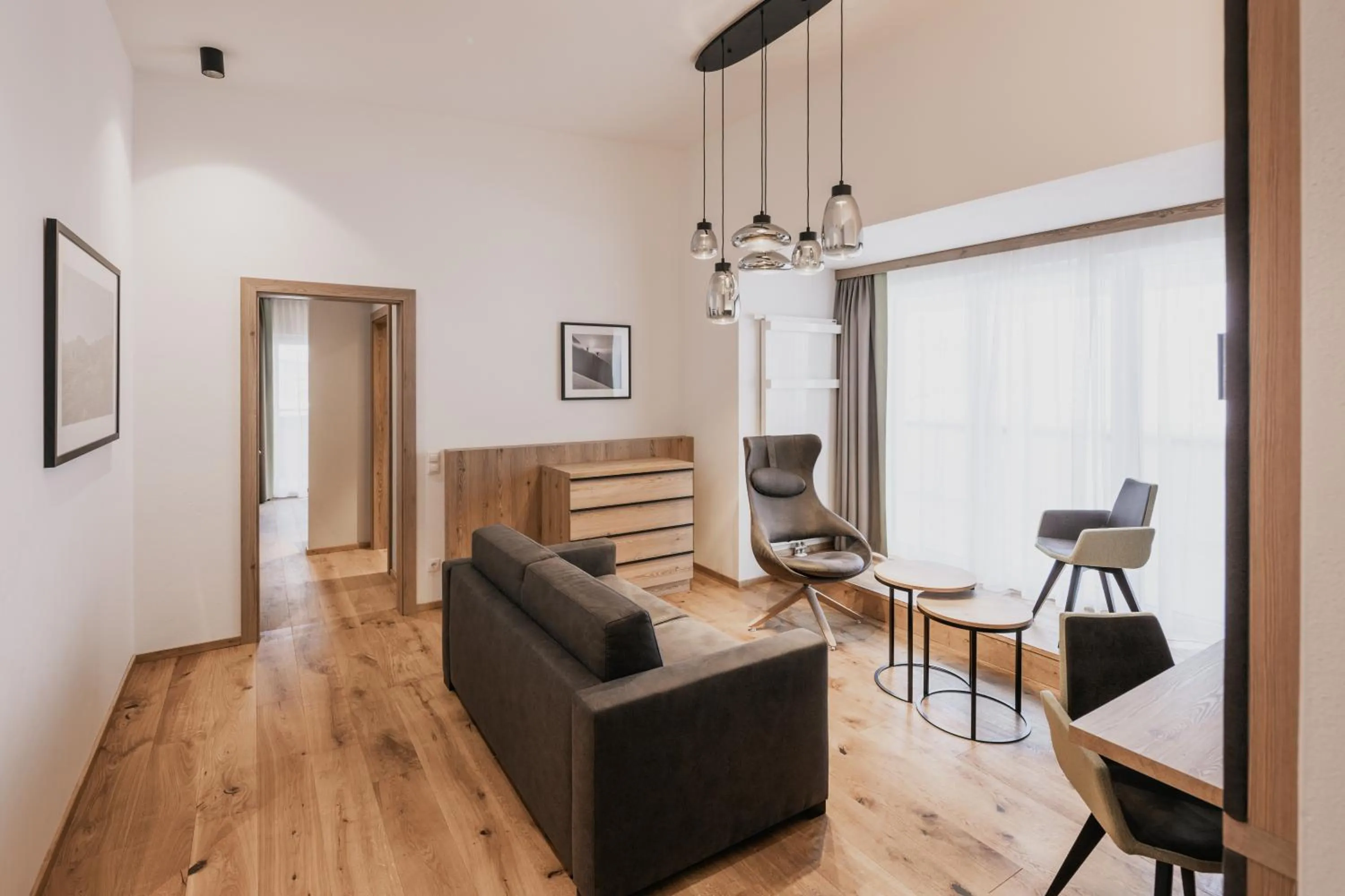 Living room in FIRSTpeak Zauchensee