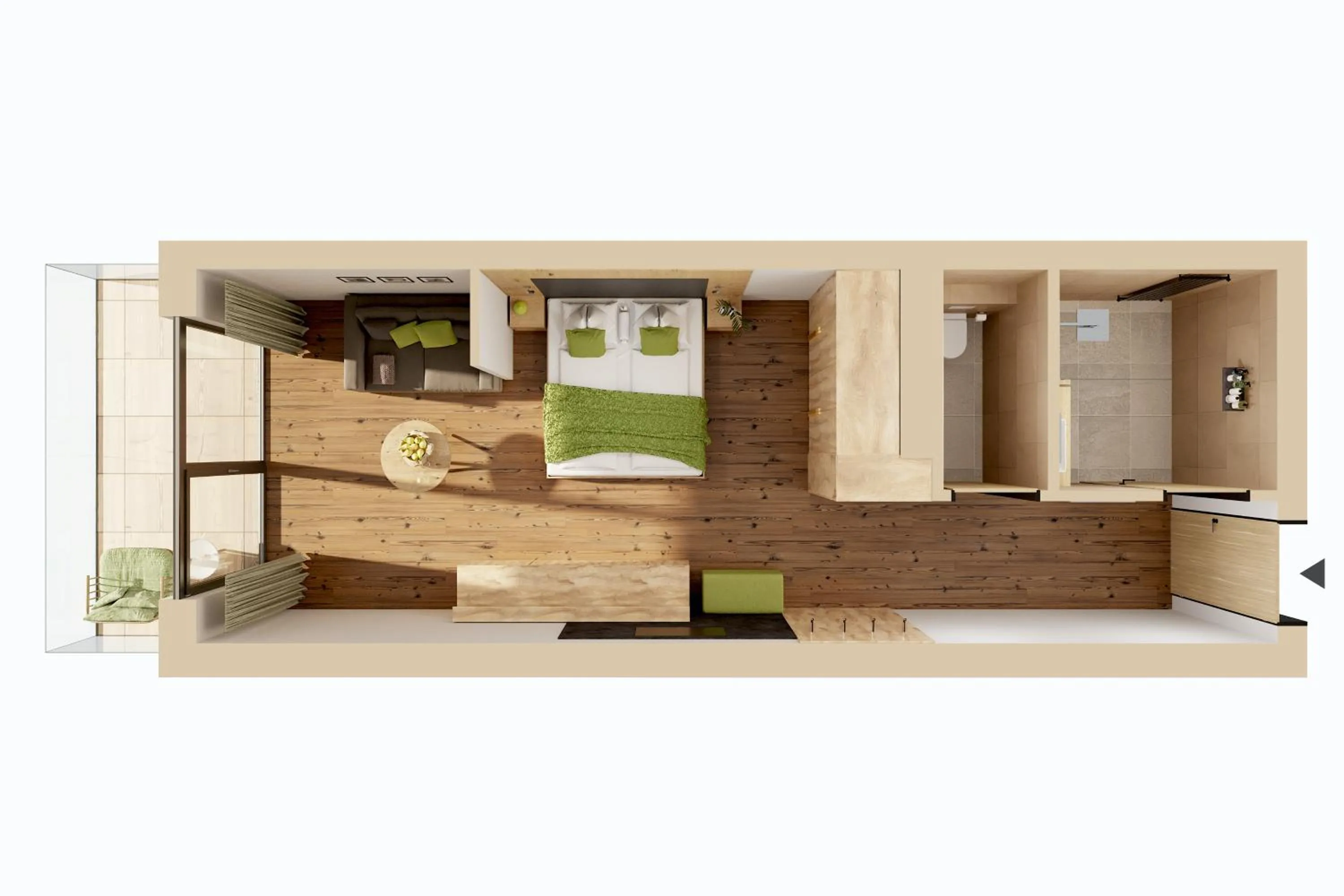 Floor plan in FIRSTpeak Zauchensee