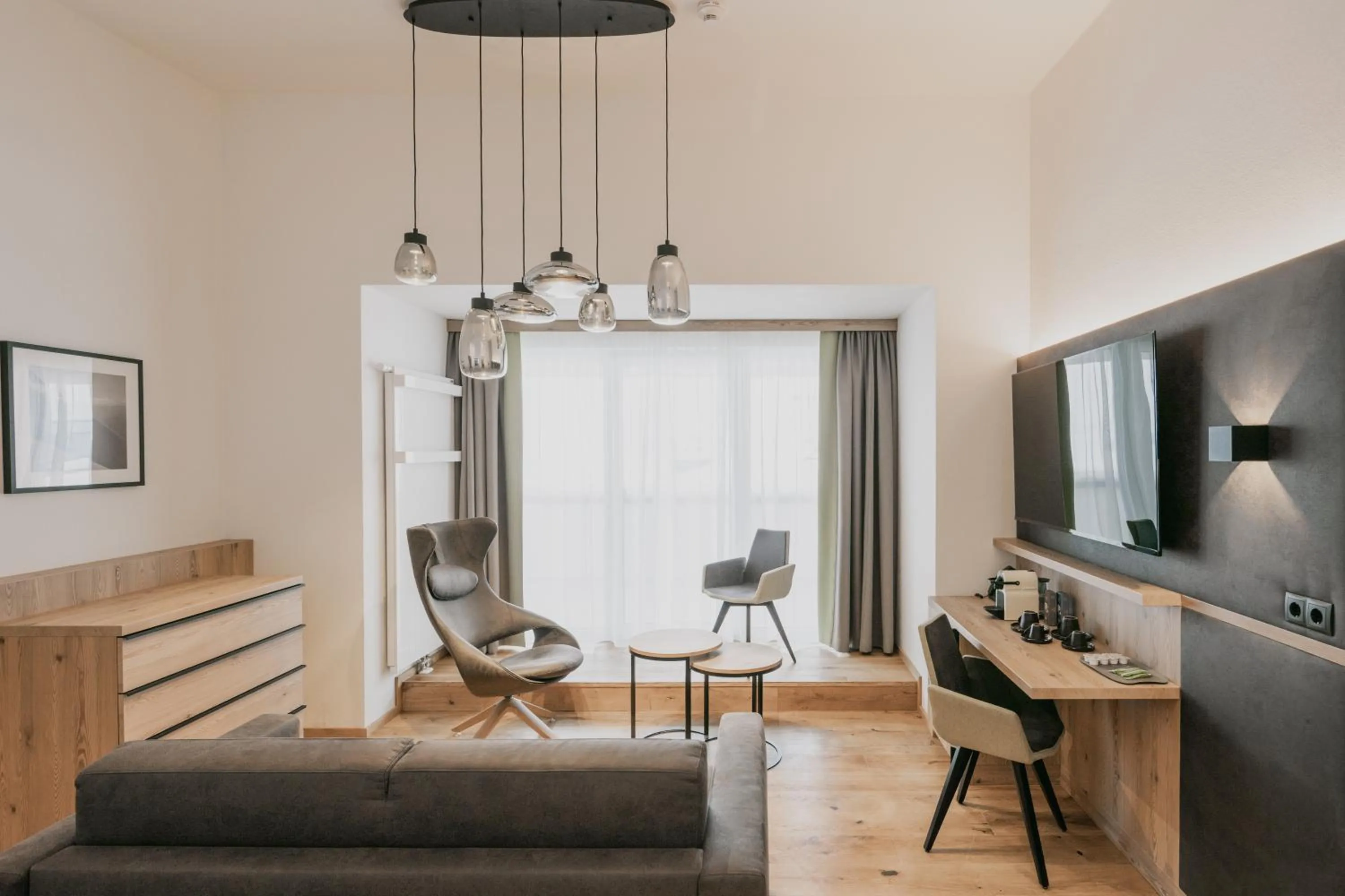 Living room in FIRSTpeak Zauchensee