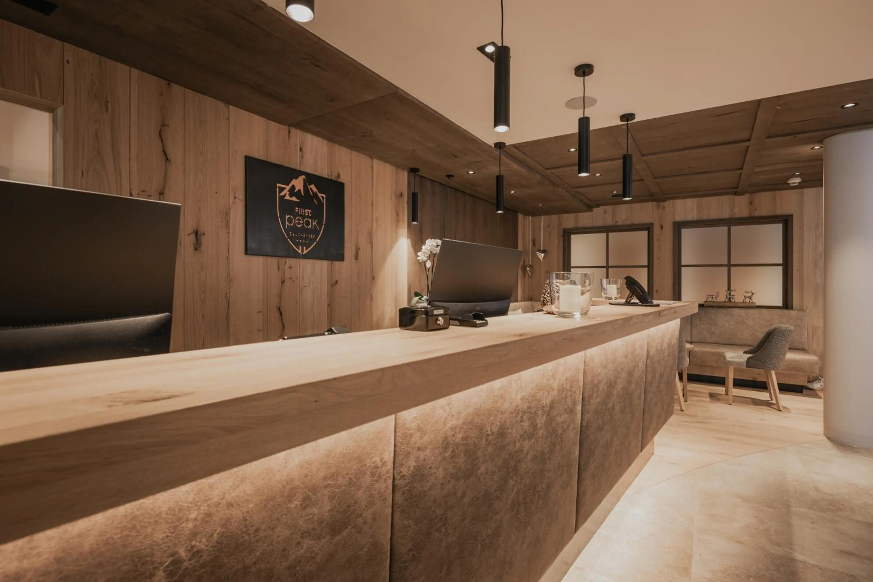 Lobby or reception in FIRSTpeak Zauchensee