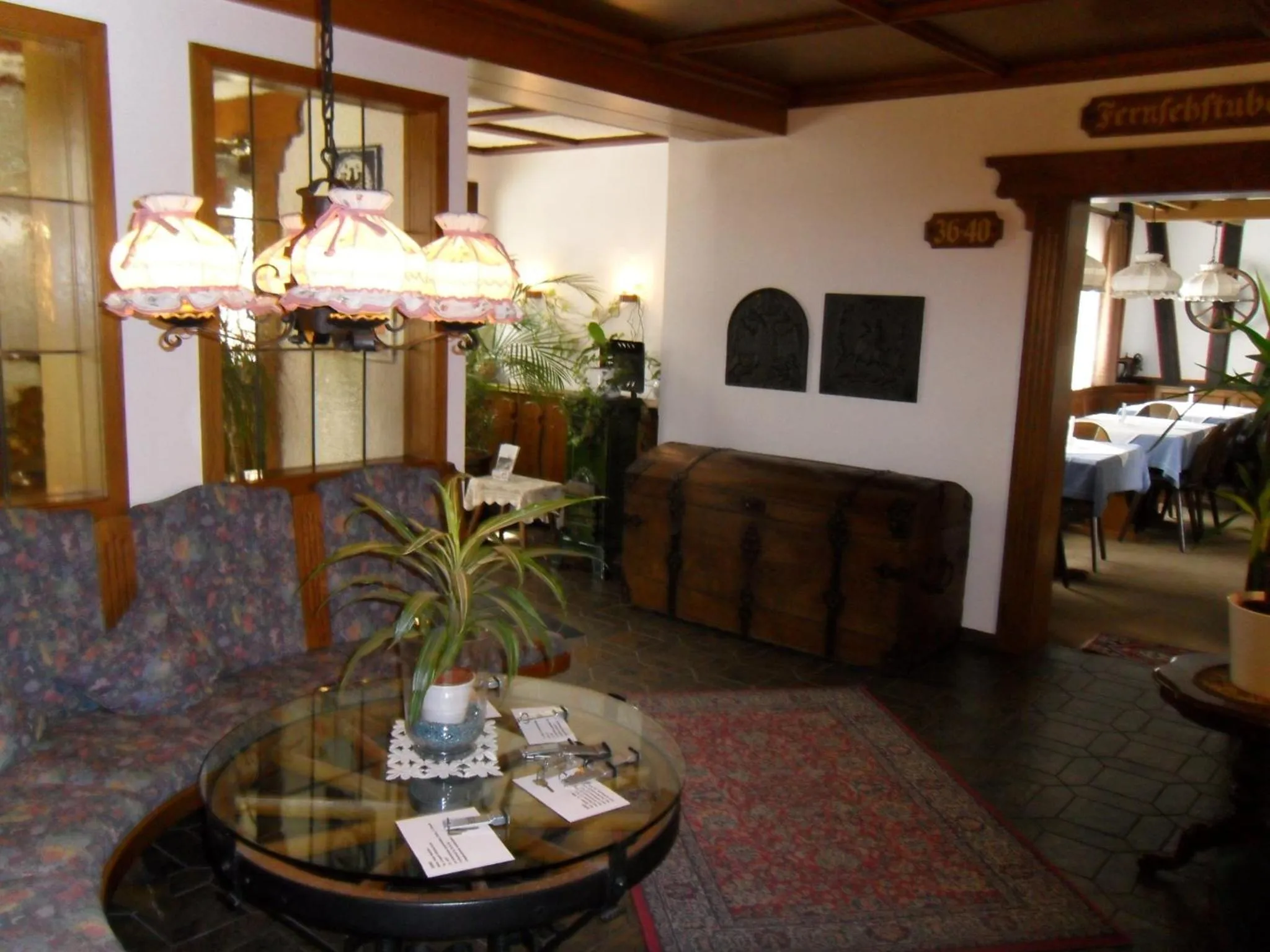 Restaurant/places to eat in Hotel Gasthof Traube