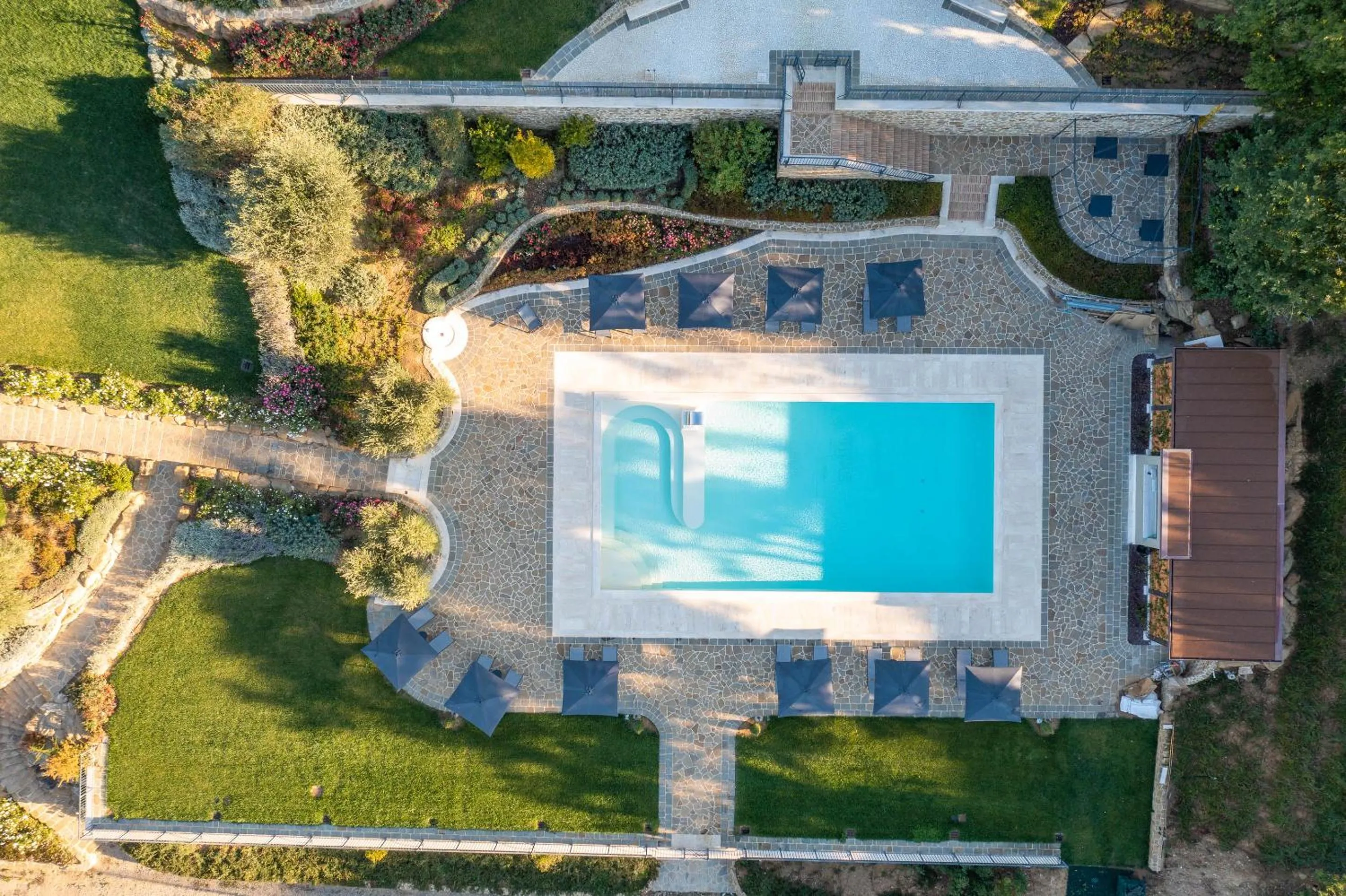 Bird's eye view in I Borghi dell'Eremo