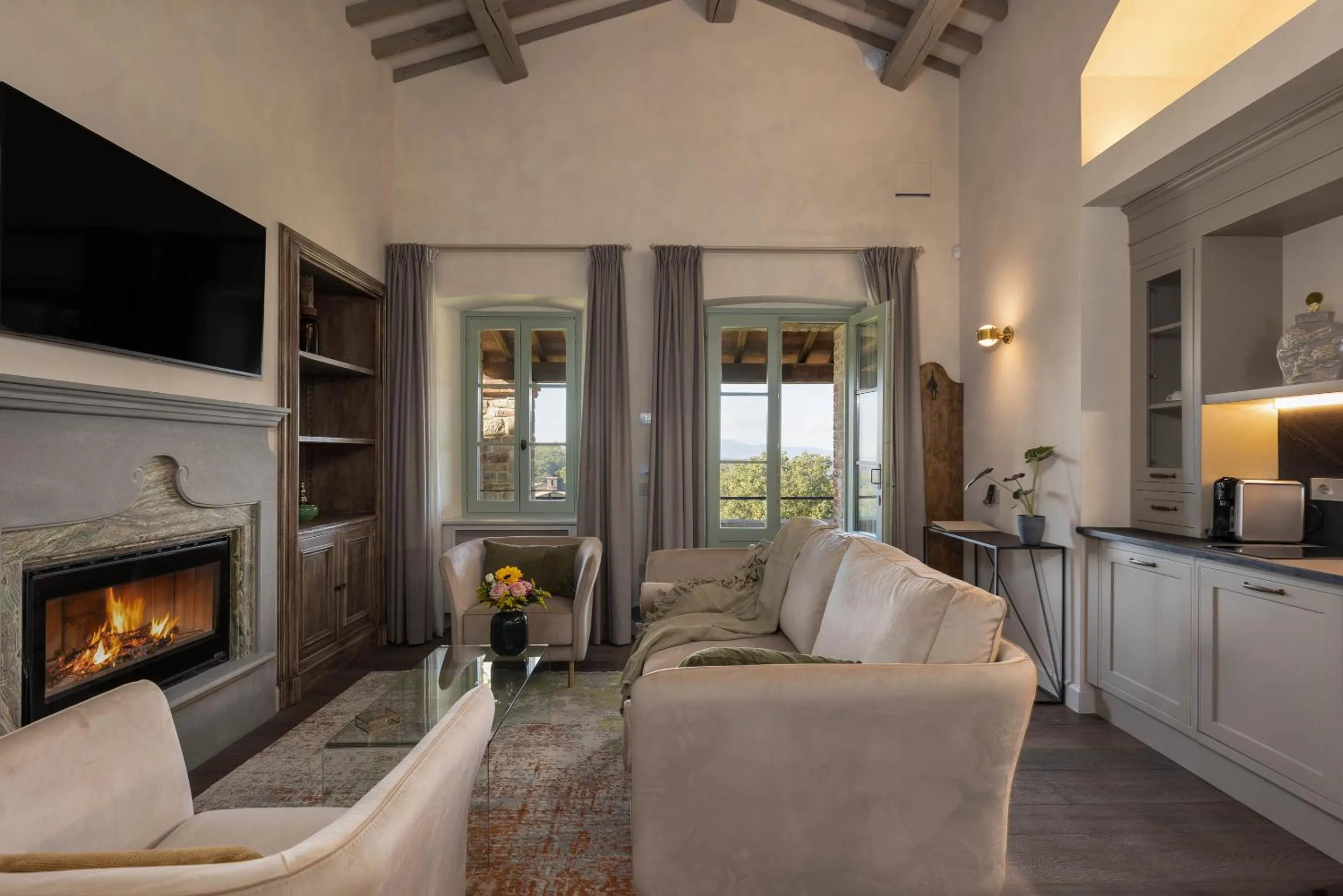 Living room in I Borghi dell'Eremo