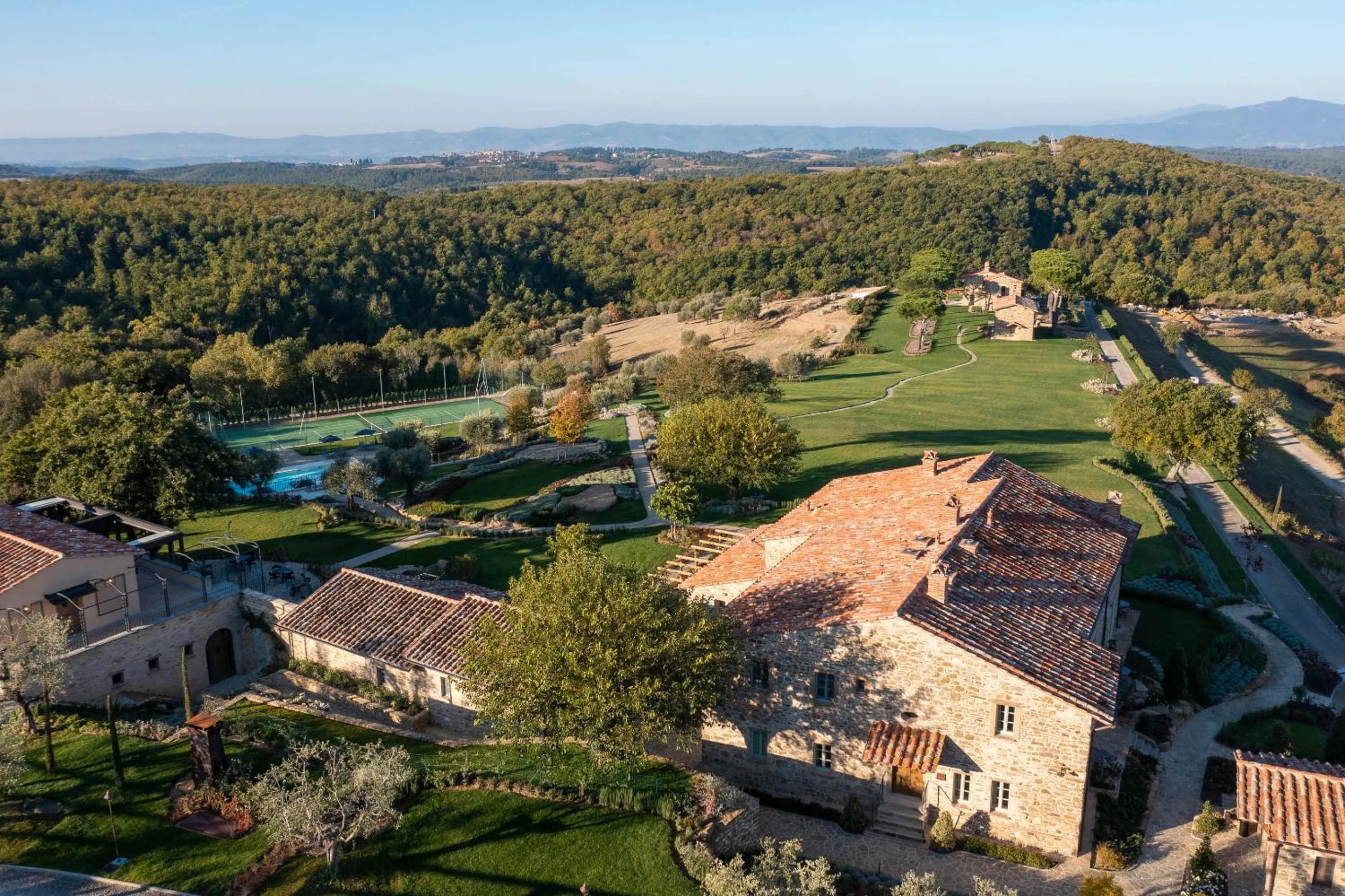Bird's eye view in I Borghi dell'Eremo