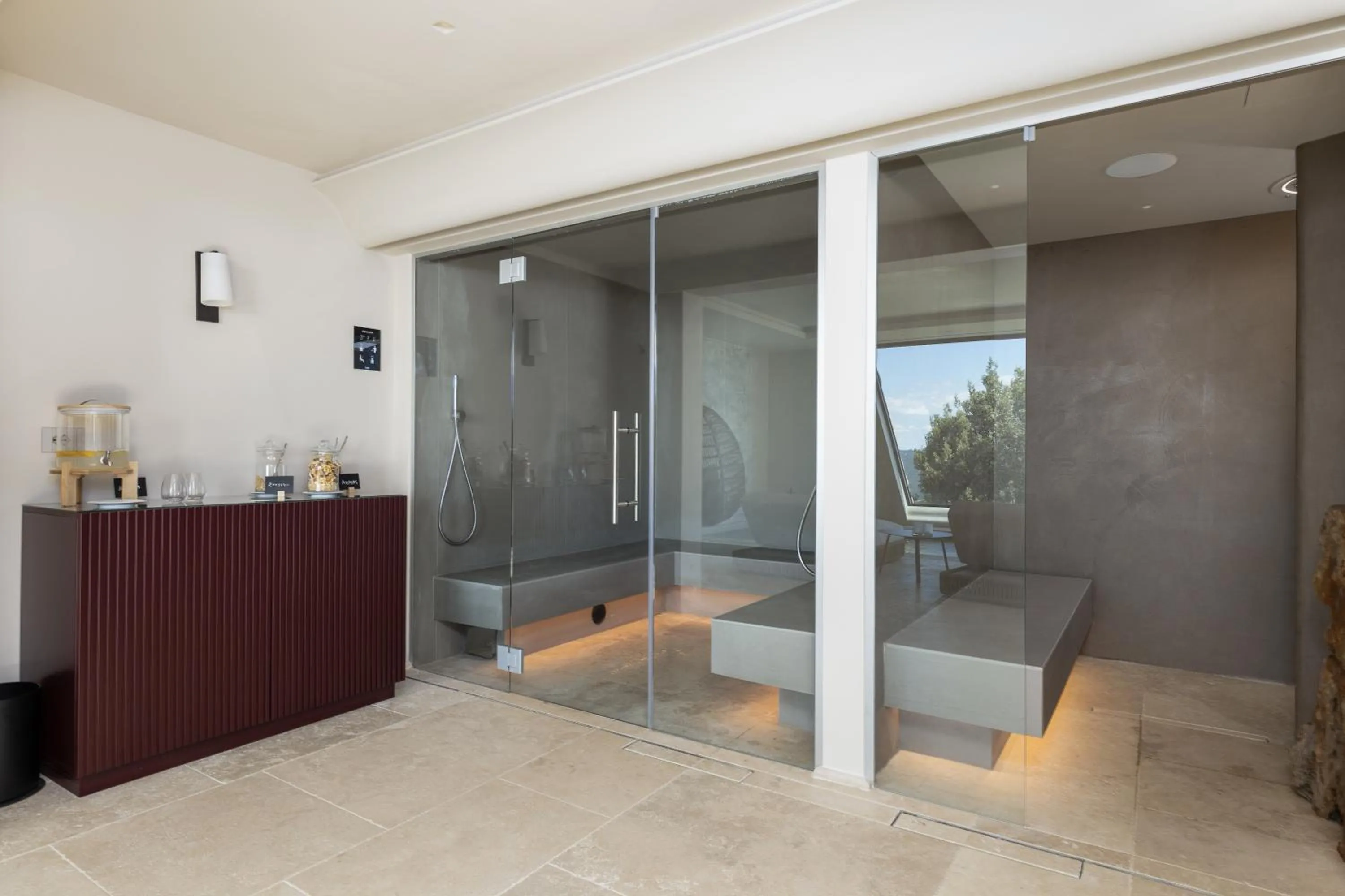 Steam room in I Borghi dell'Eremo