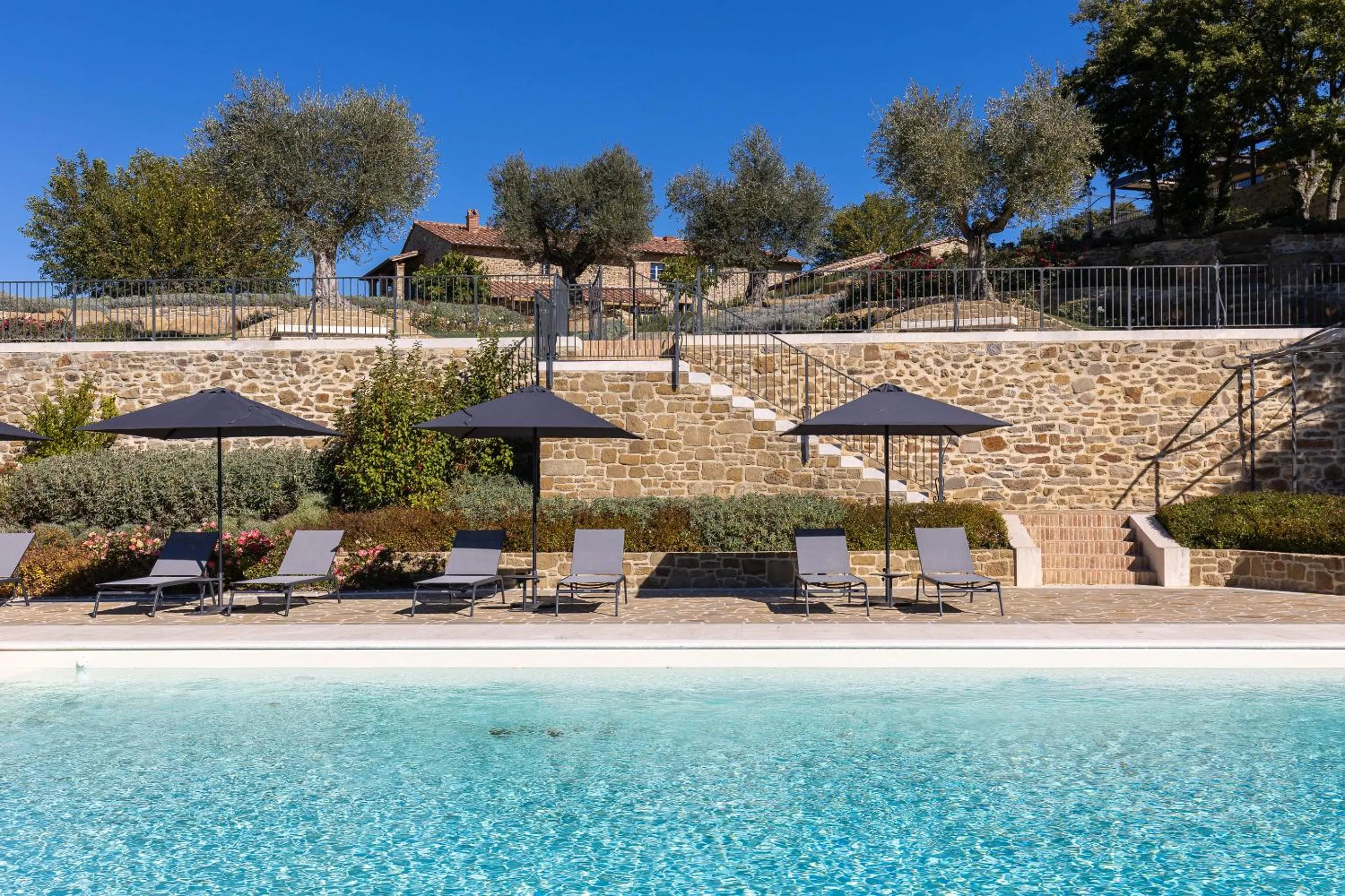 Swimming pool in I Borghi dell'Eremo