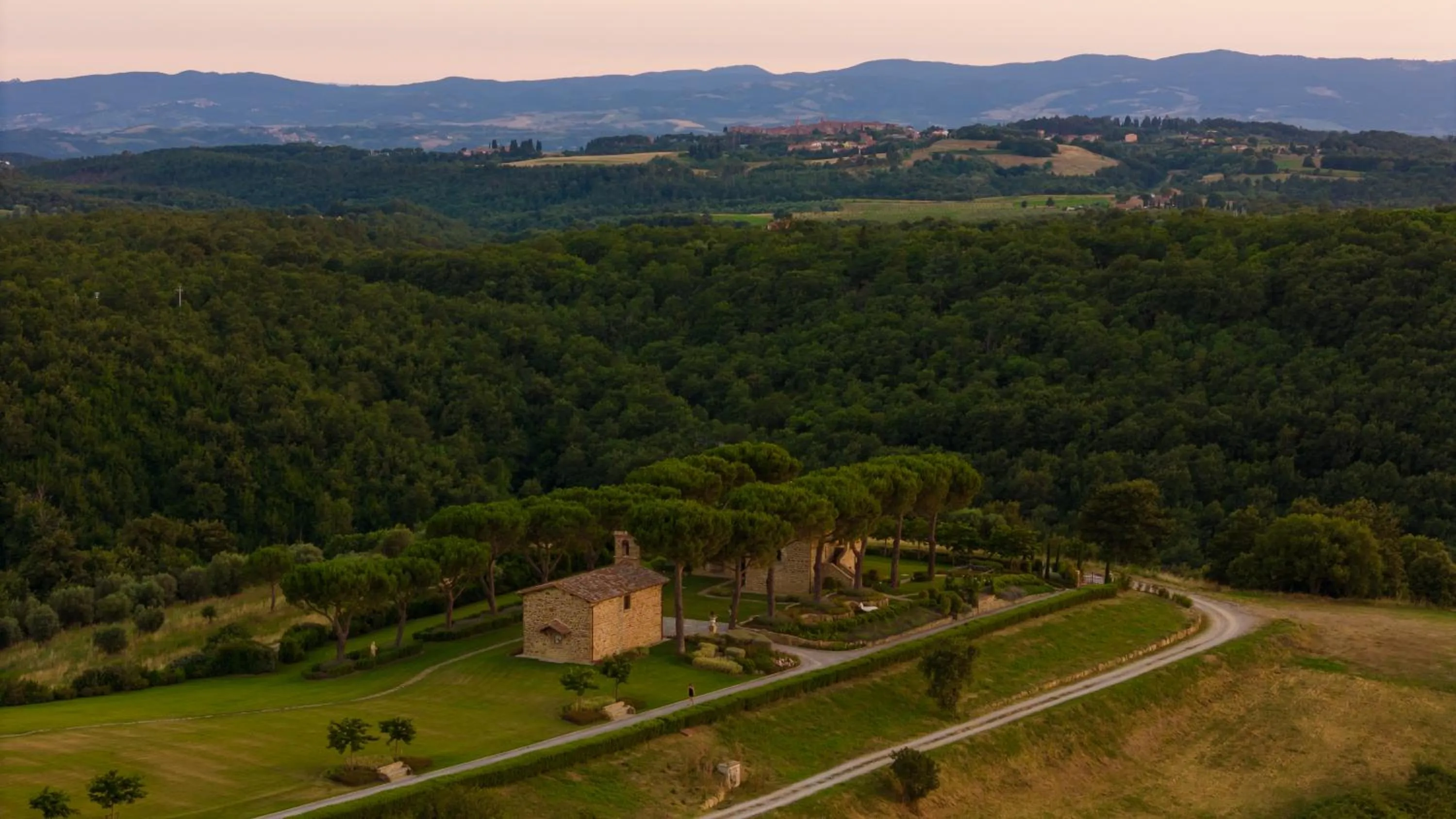 Bird's eye view in I Borghi dell'Eremo