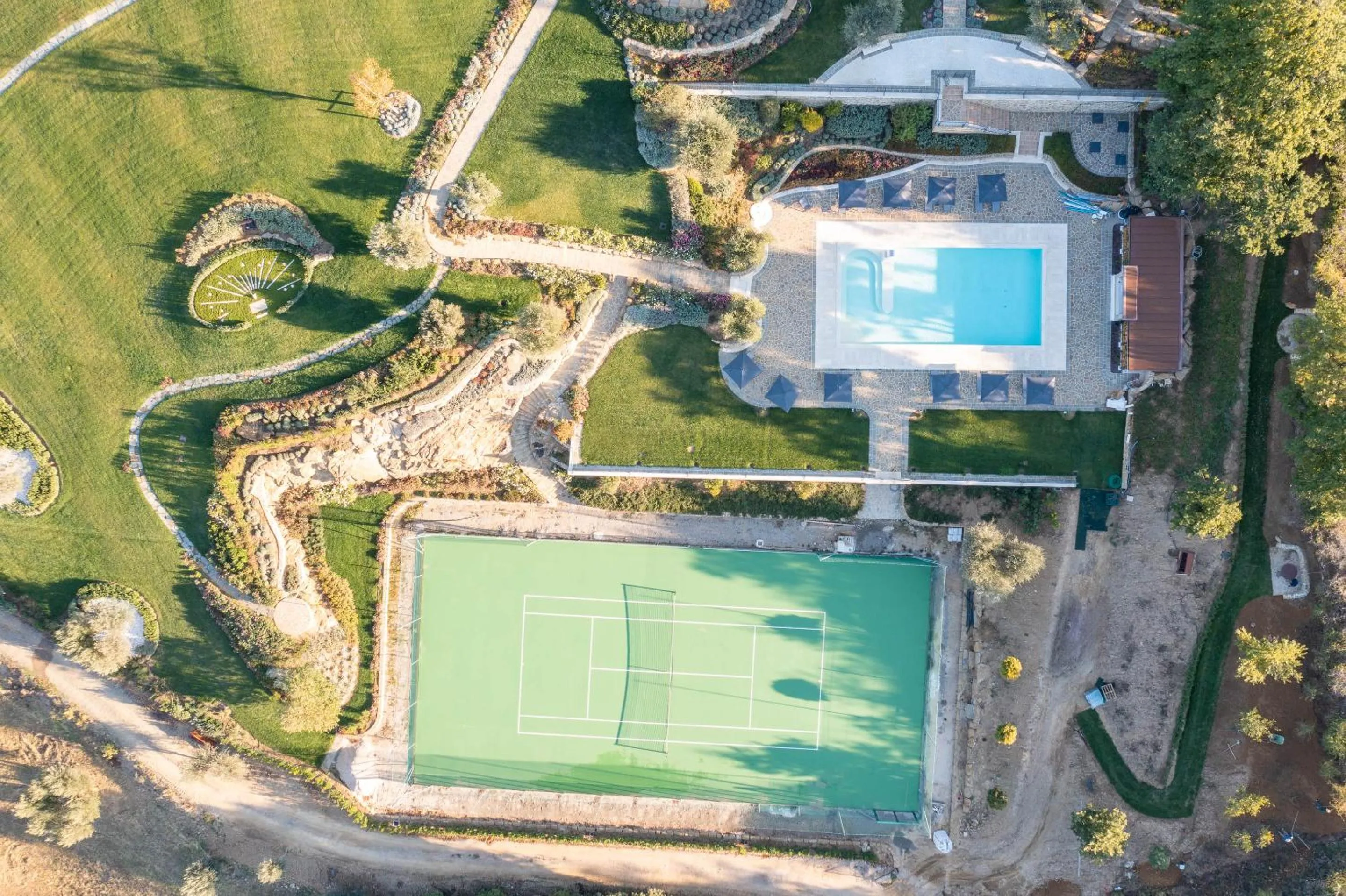 Bird's eye view in I Borghi dell'Eremo