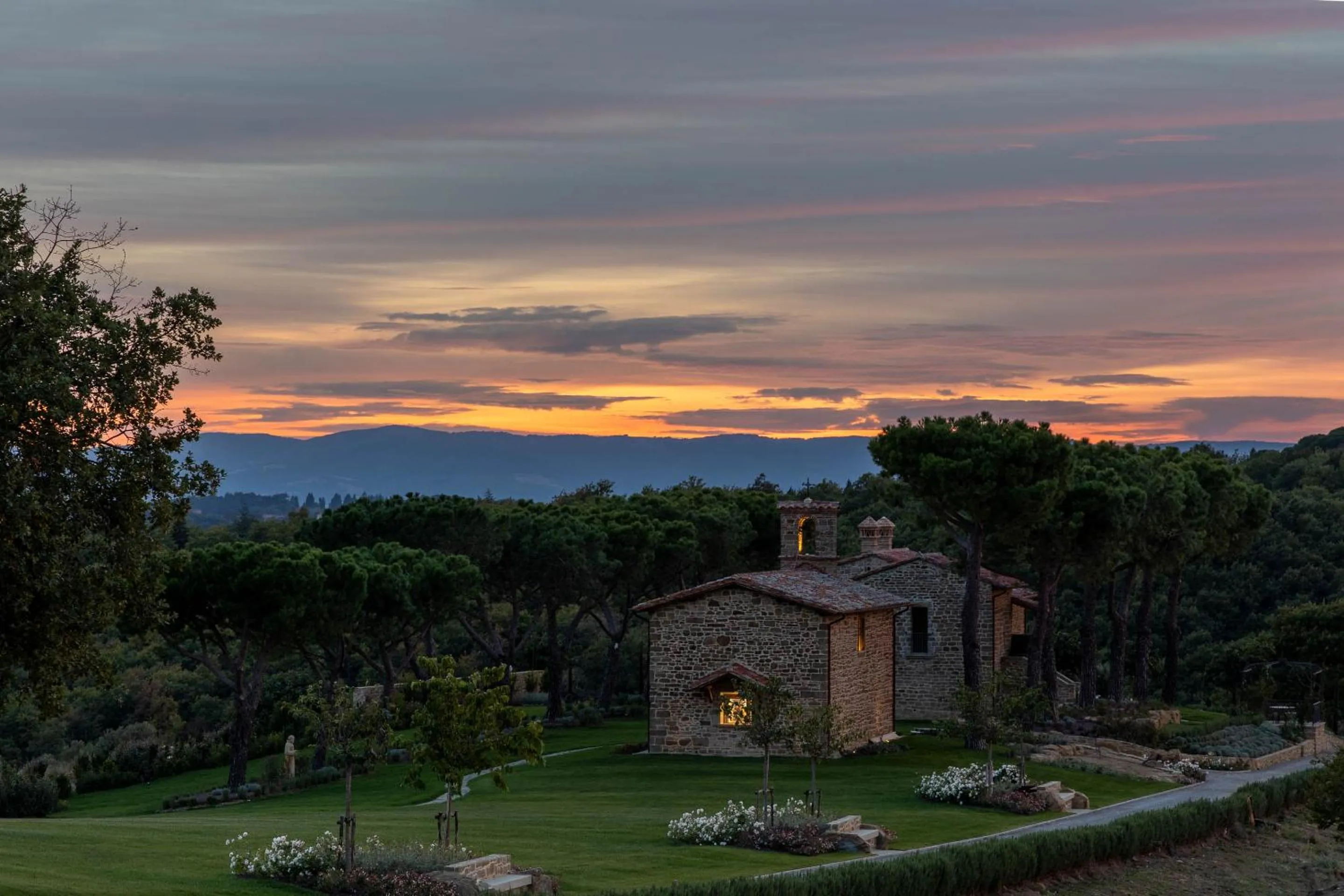 Sunset in I Borghi dell'Eremo