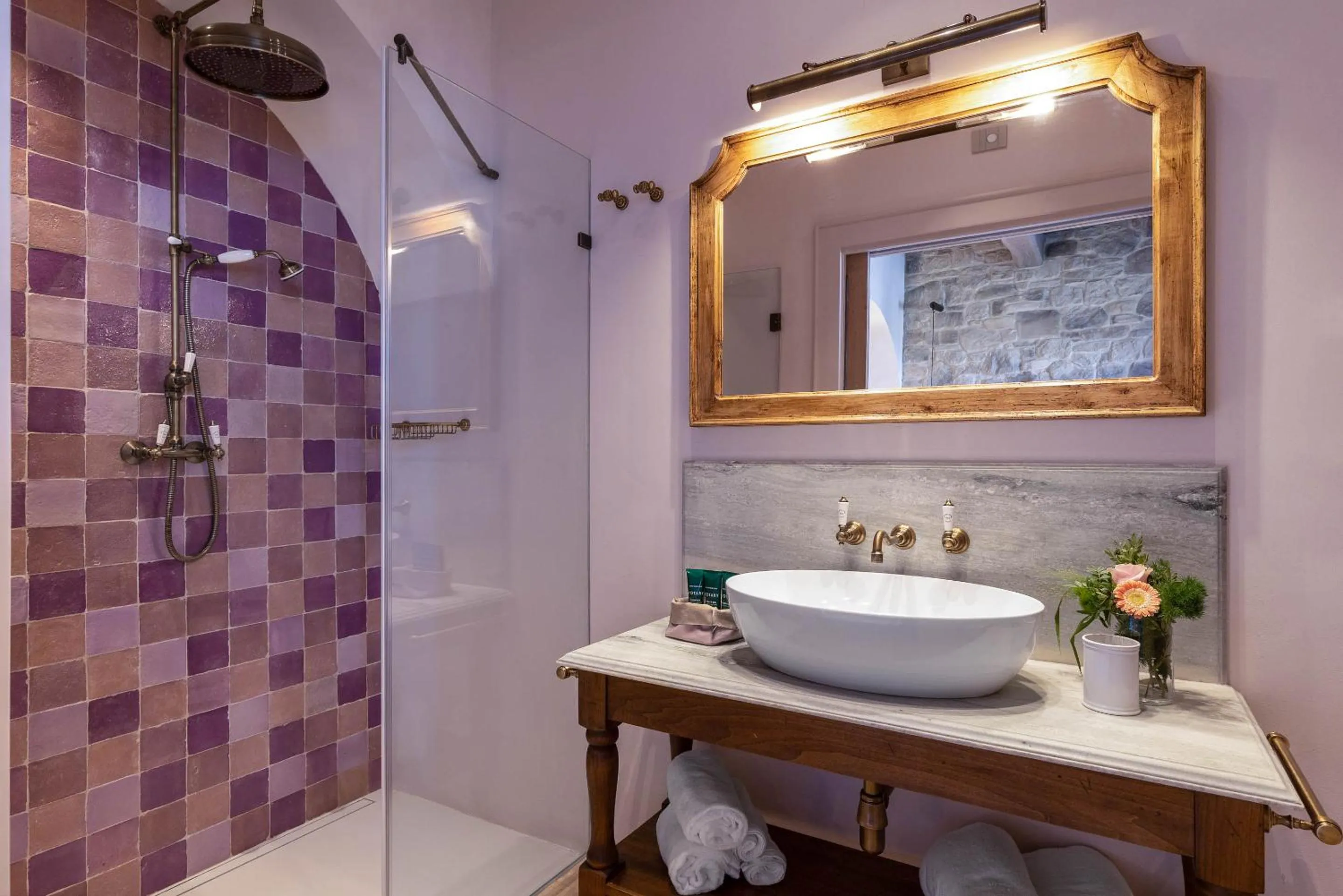 Bathroom in I Borghi dell'Eremo