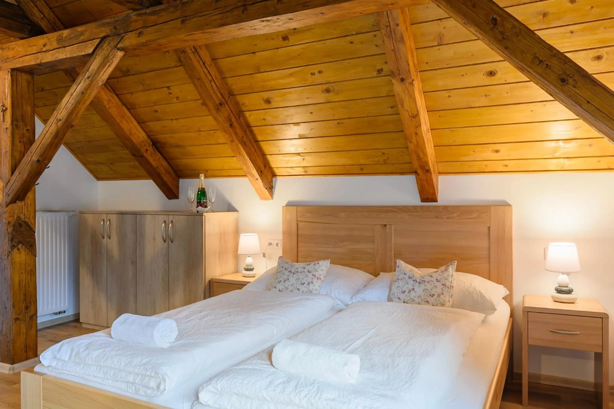 Bed in Apartmány Mezivodí