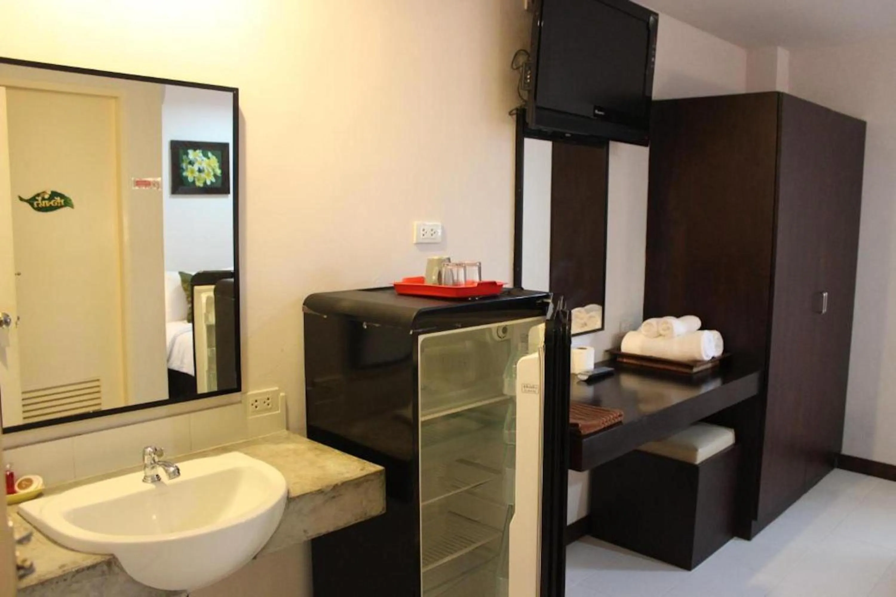 Bedroom in The CK Residence Pattaya