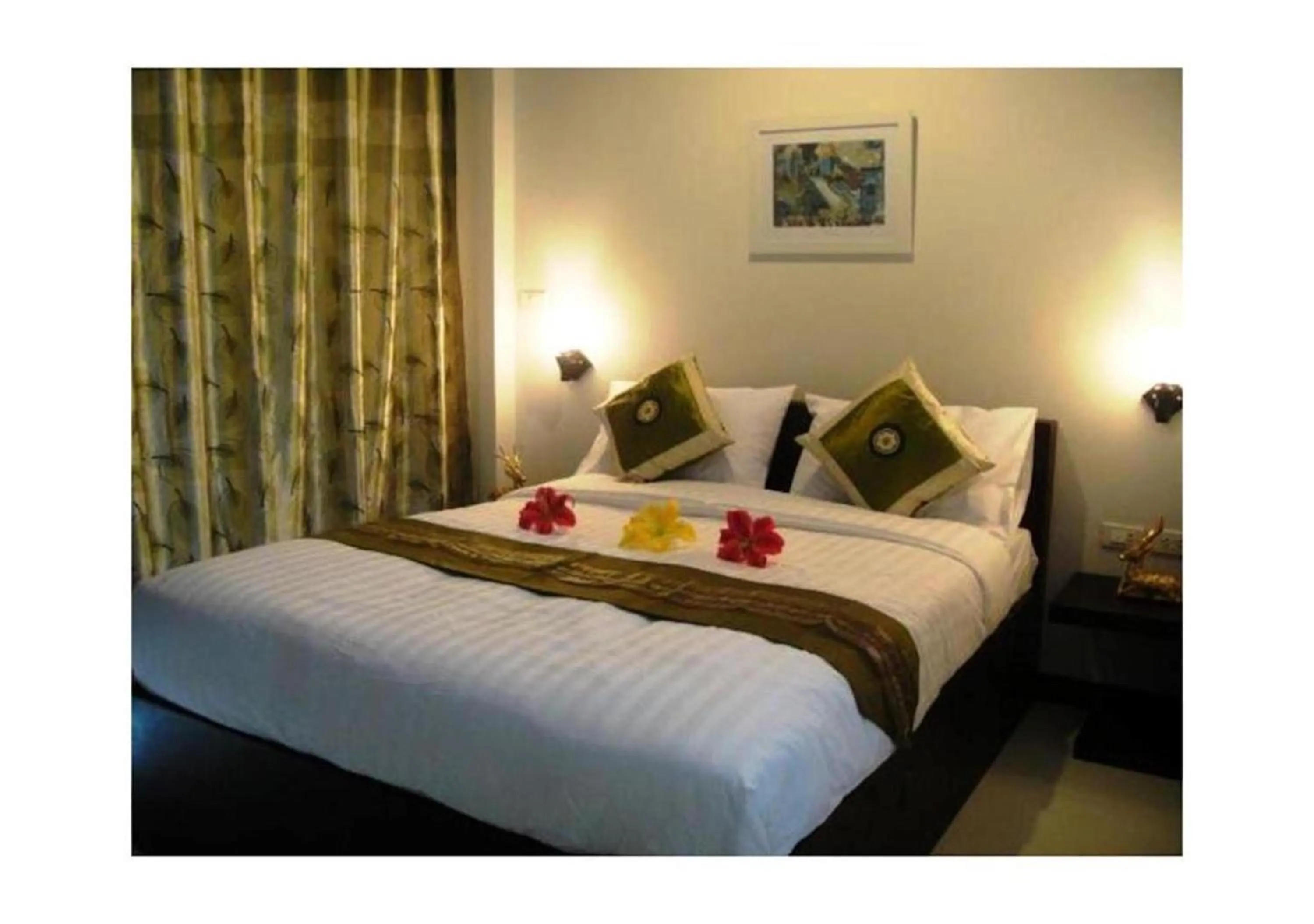 Bed in The CK Residence Pattaya