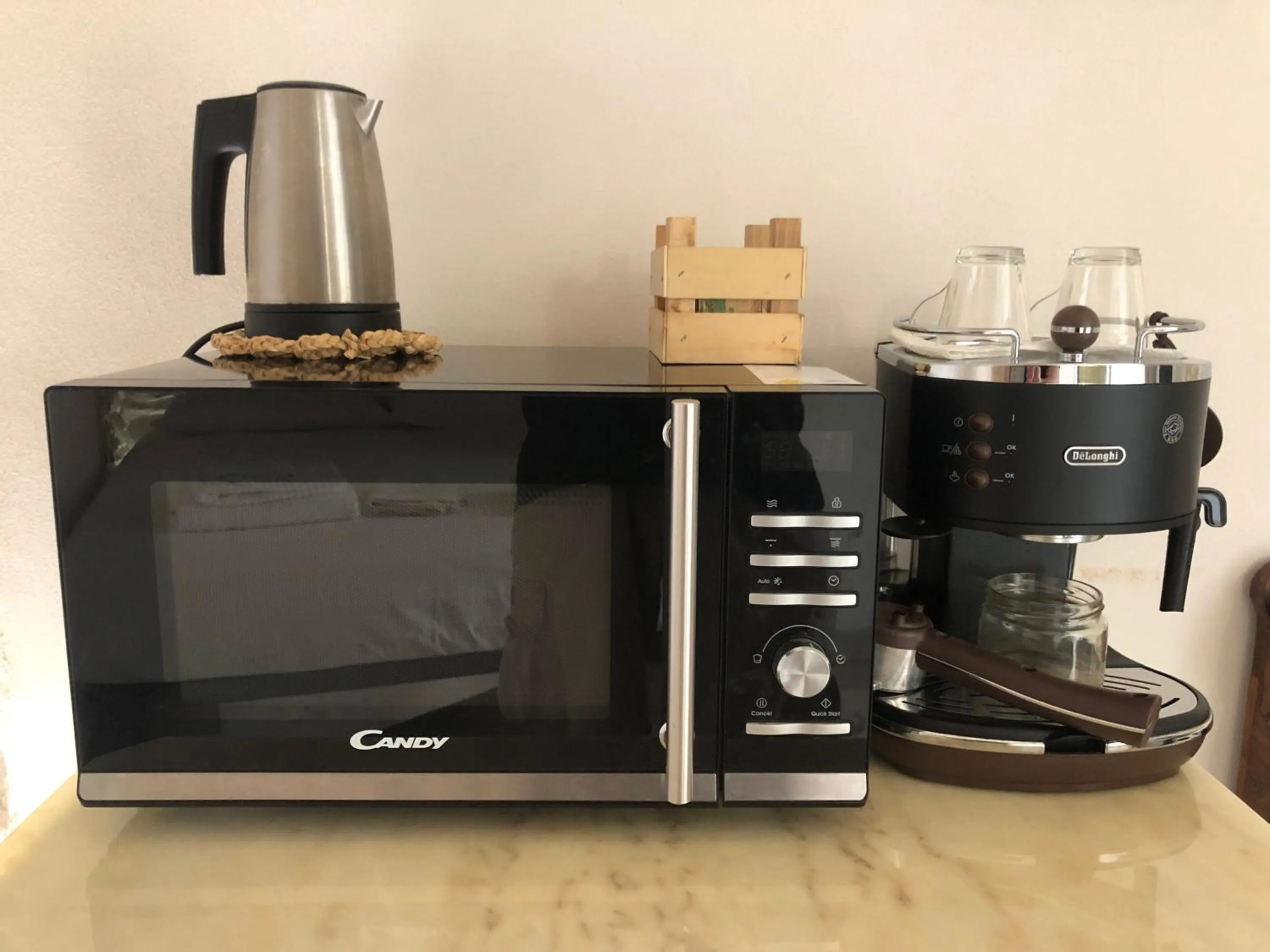 Coffee/tea facilities in La Casetta di Greta