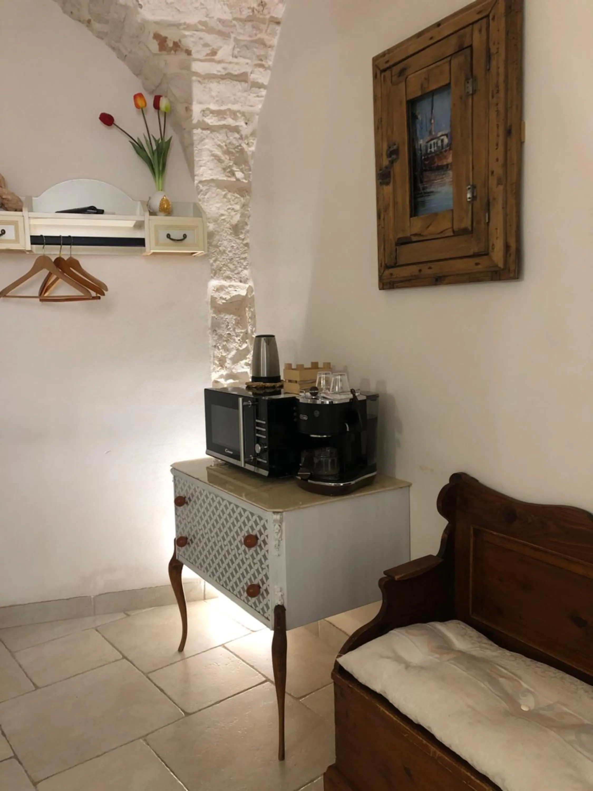 Kitchen or kitchenette in La Casetta di Greta