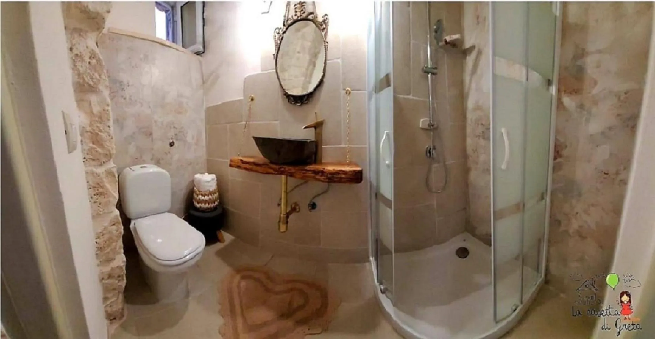 Bathroom in La Casetta di Greta