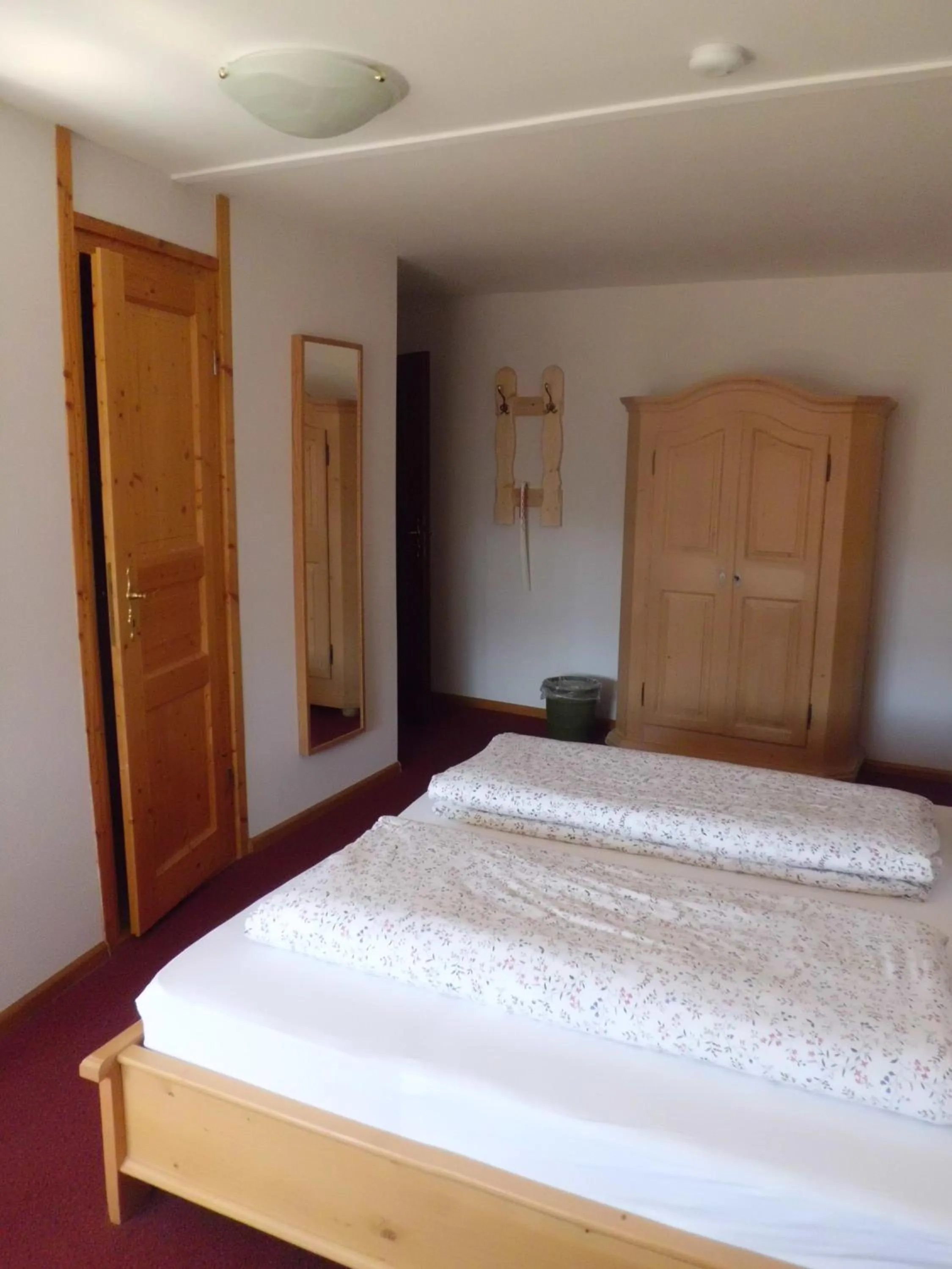 Bed in Pension Wiesengrund
