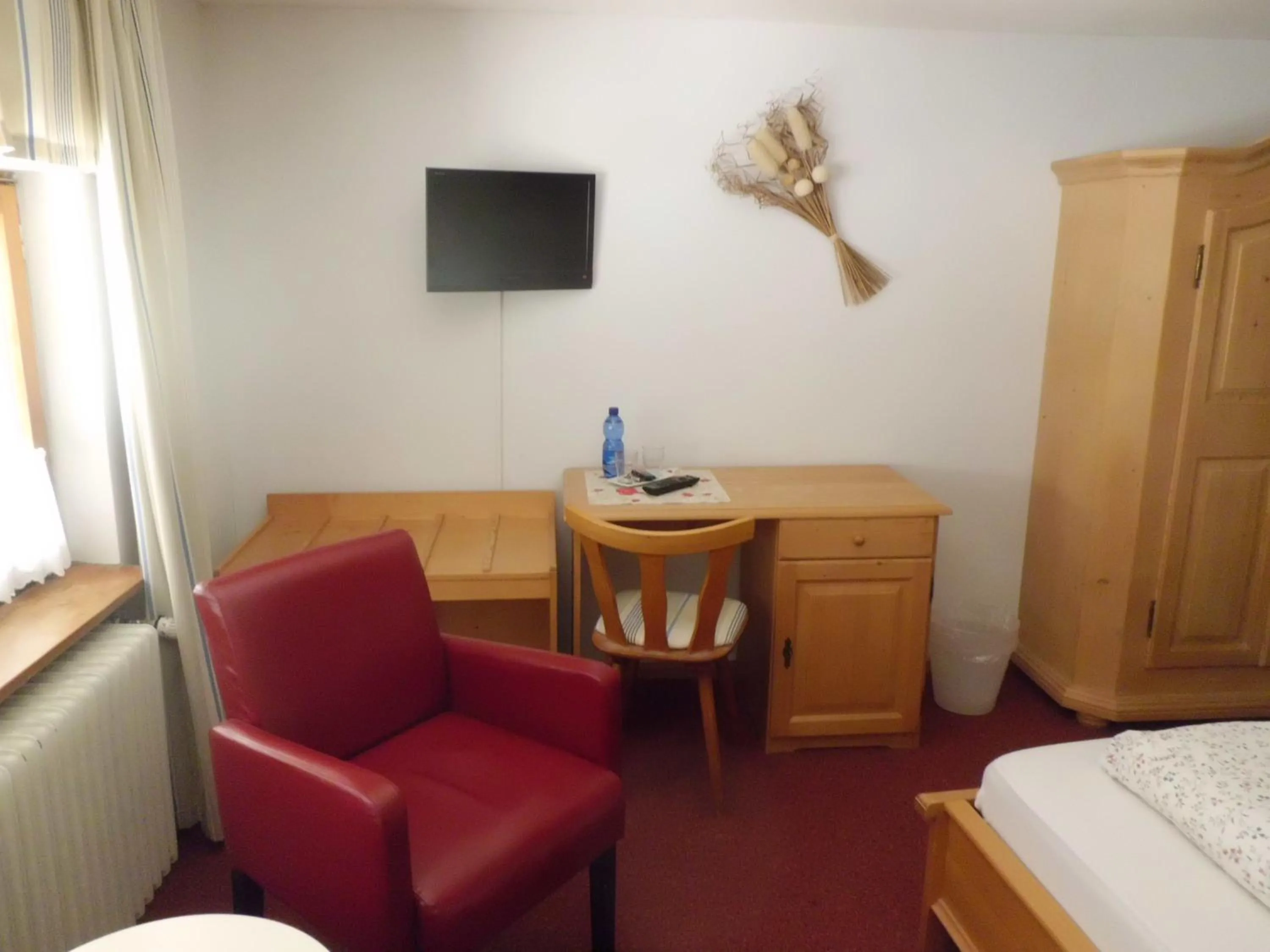 TV and multimedia, Bed in Pension Wiesengrund