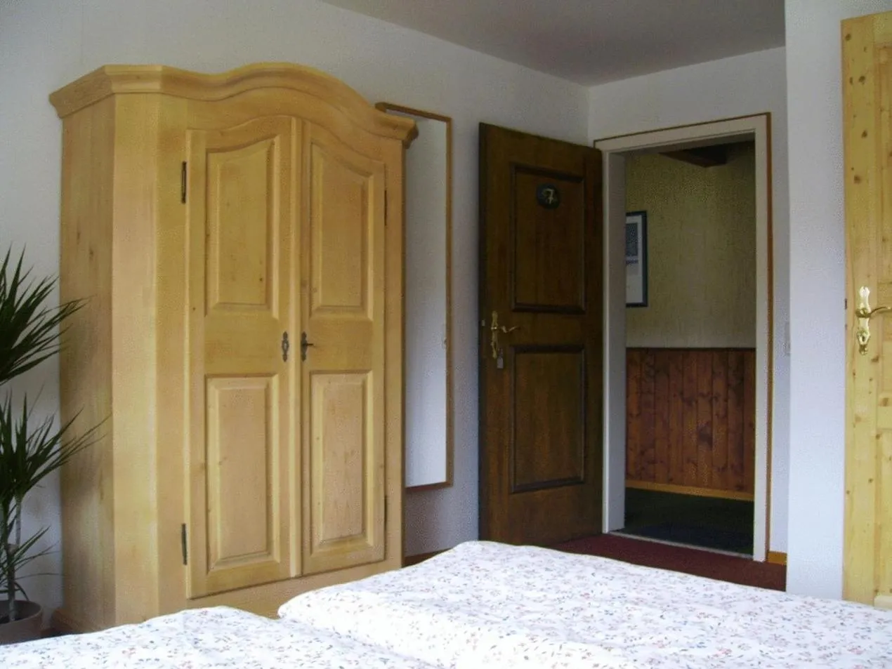 Photo of the whole room, Bed in Pension Wiesengrund