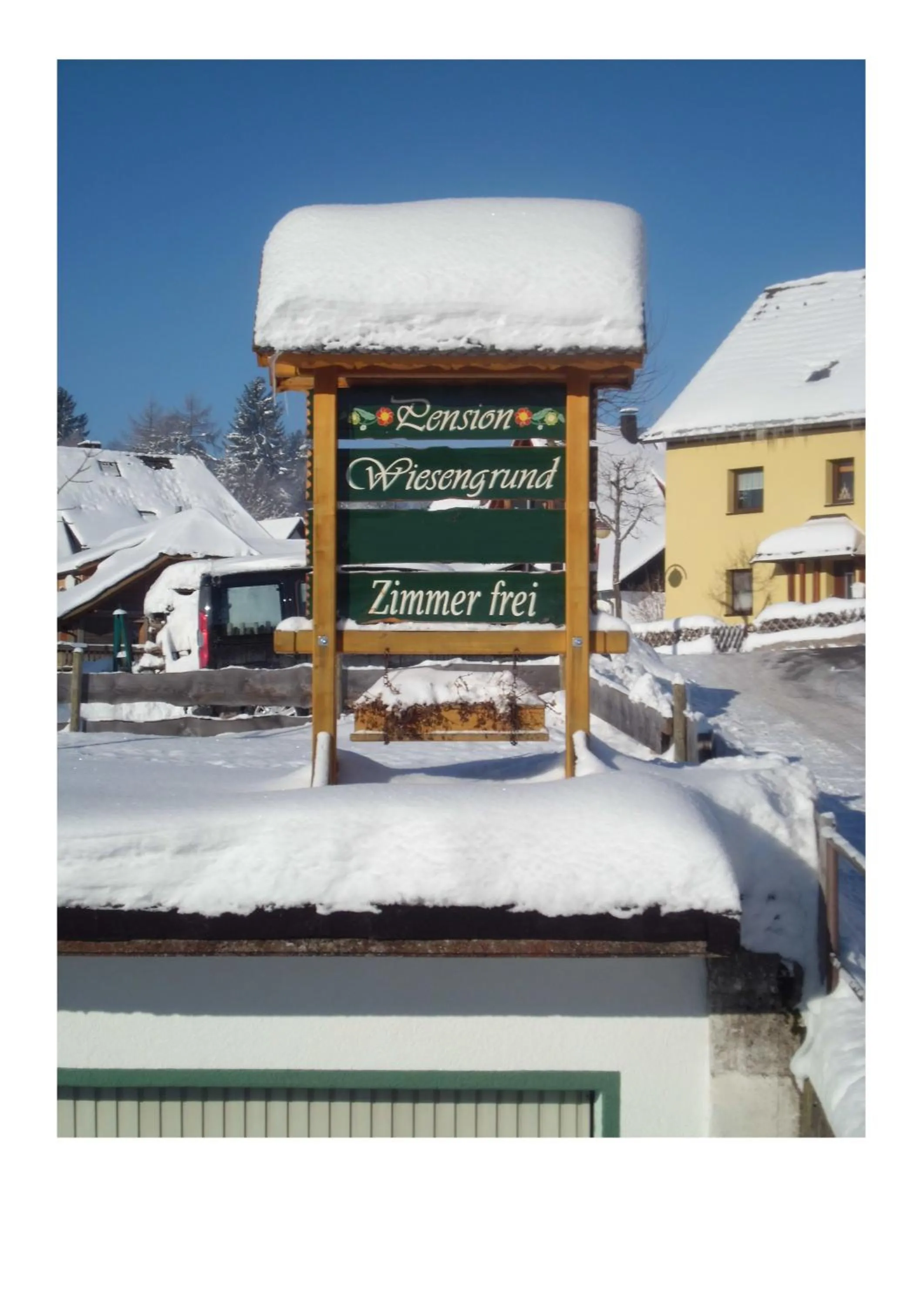 Property logo or sign in Pension Wiesengrund