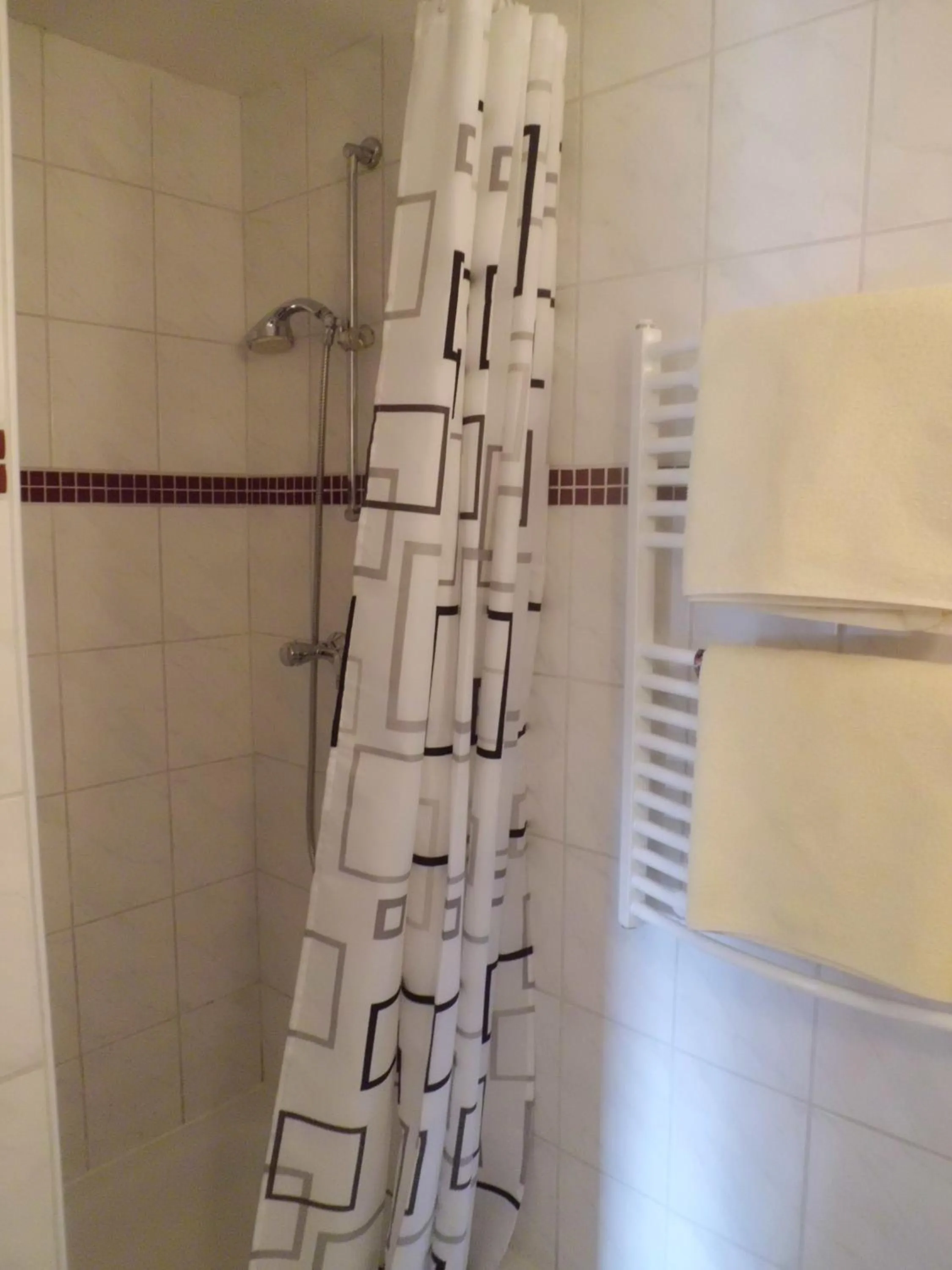 Shower in Pension Wiesengrund