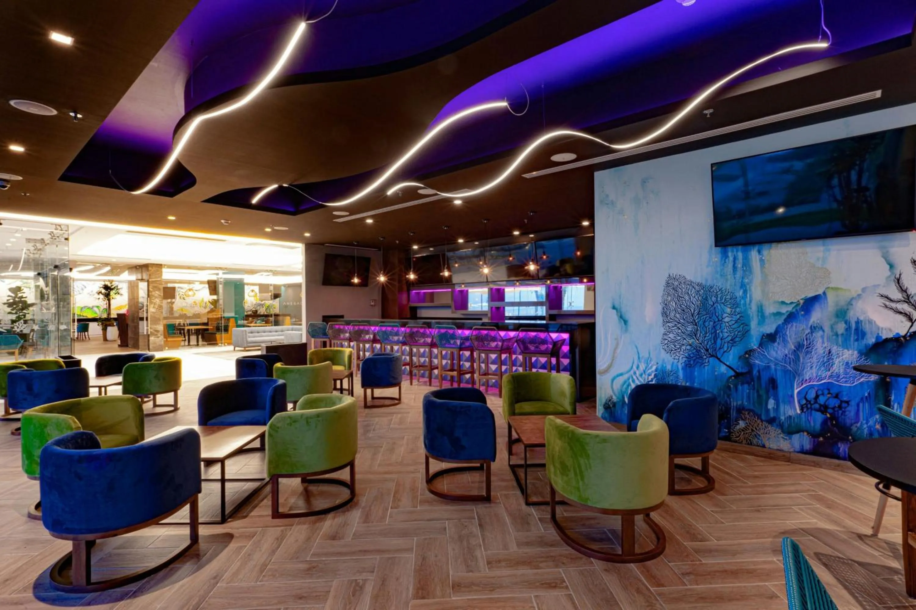Lounge or bar in Delta Hotels by Marriott Riviera Veracruz