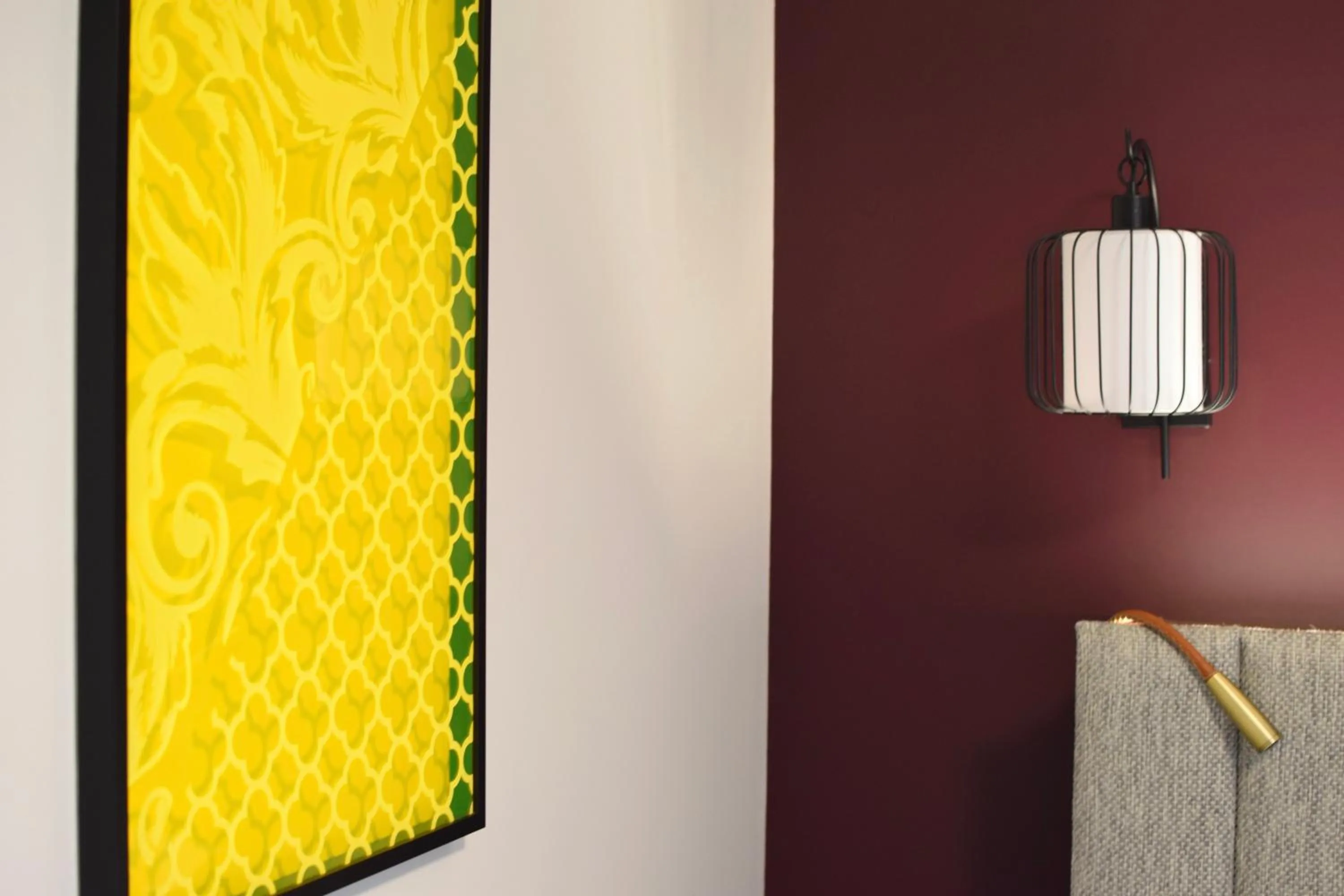 Decorative detail in Best Western Plus Le Conquerant Rouen Nord